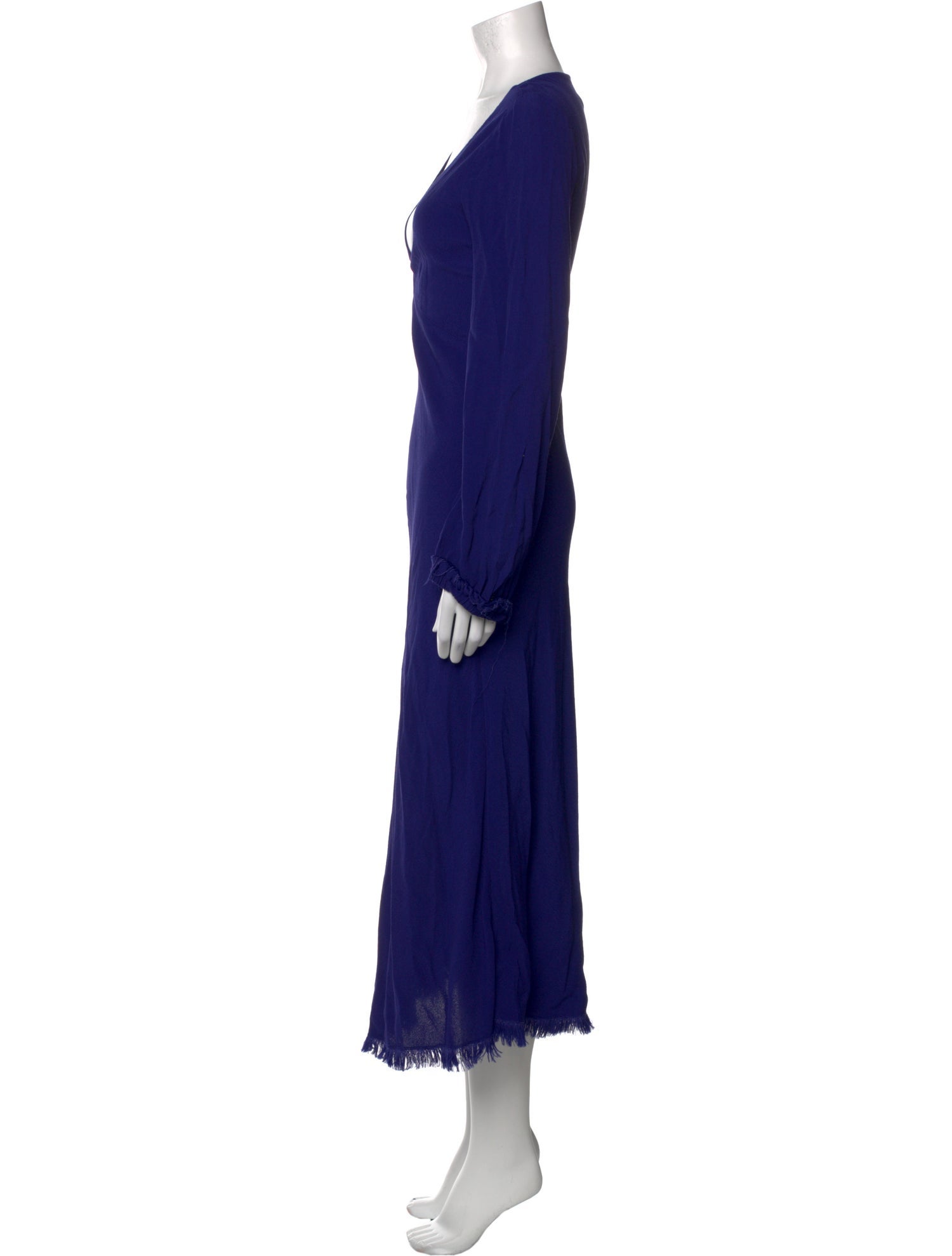 Raquel Allegra V-Neck Long Dress w/ Tags
