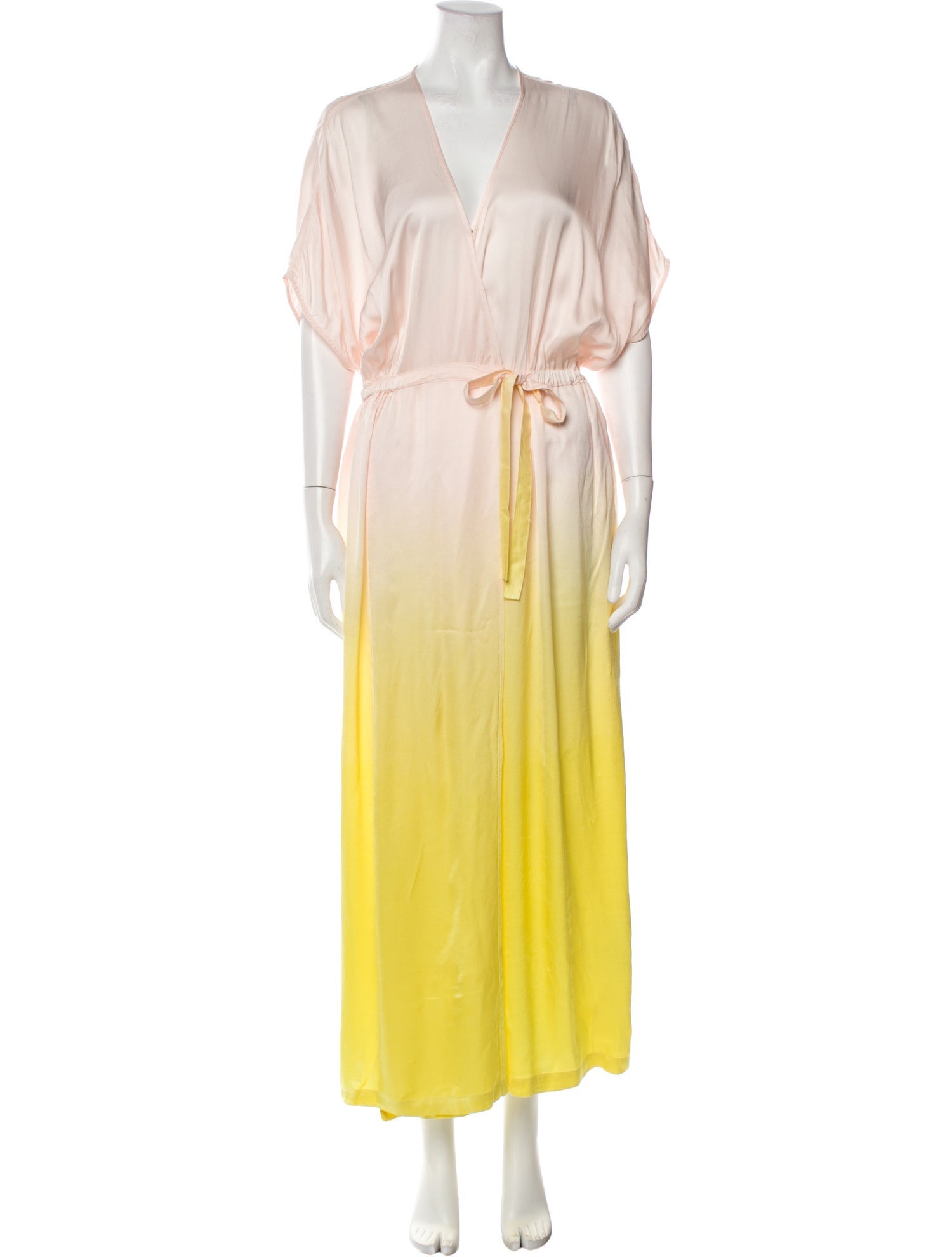 Raquel Allegra V-Neck Long Dress