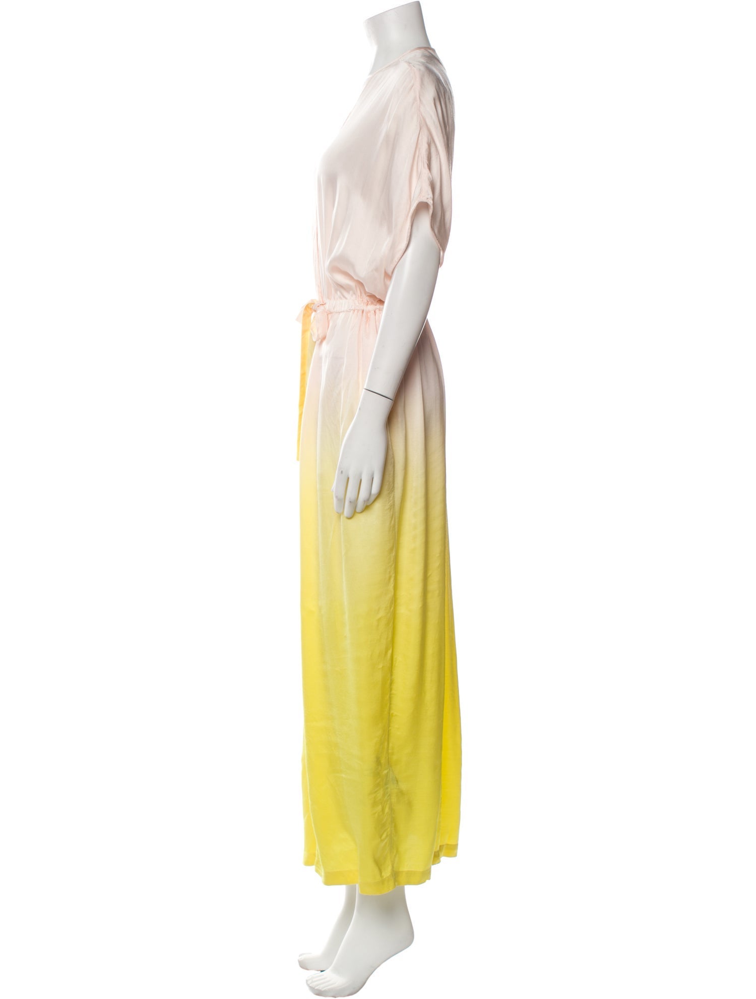 Raquel Allegra V-Neck Long Dress