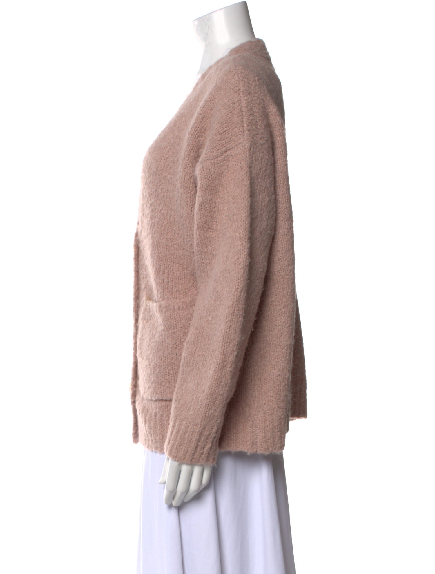 Raquel Allegra Alpaca V-Neck Sweater