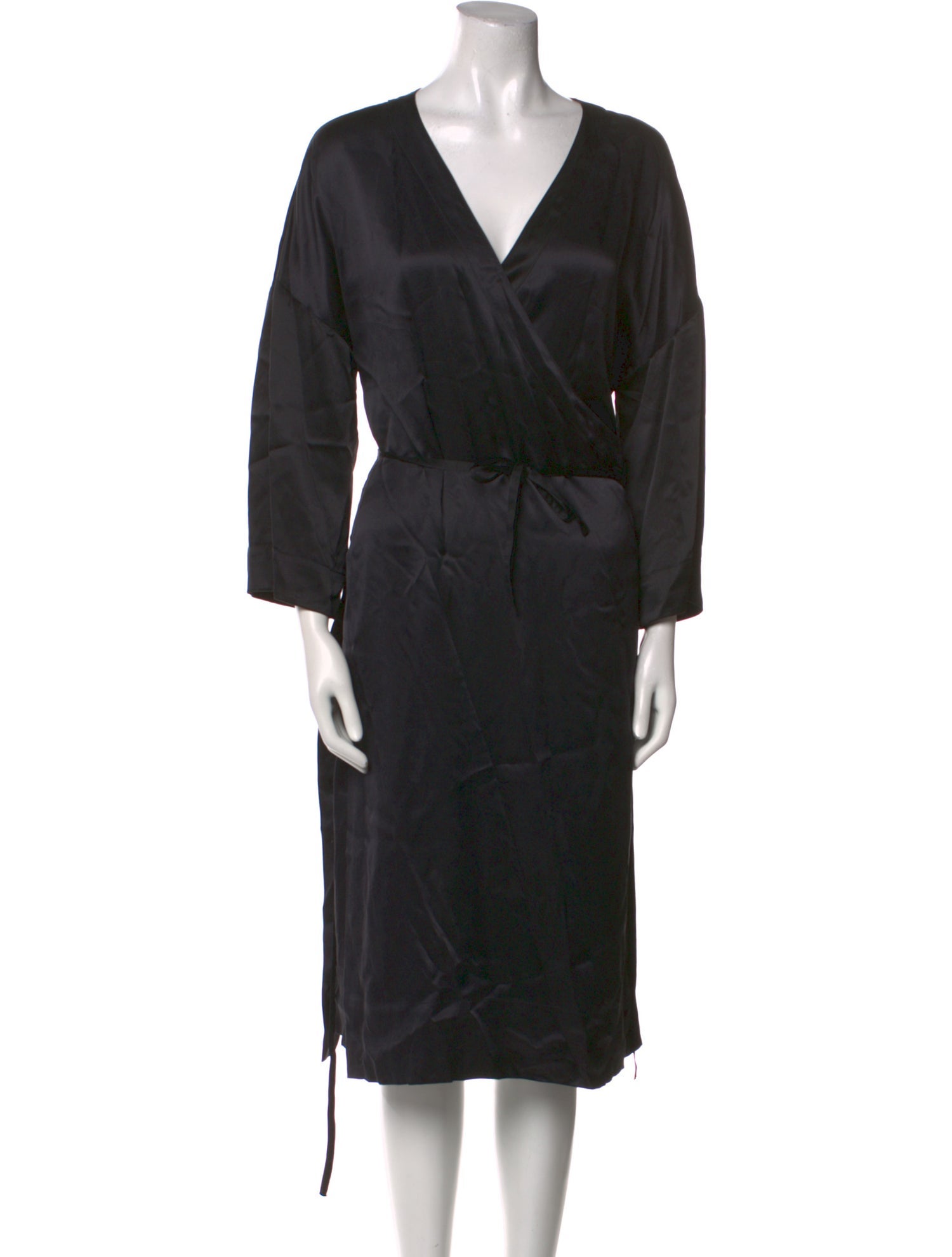 Raquel Allegra Silk Midi Length Dress