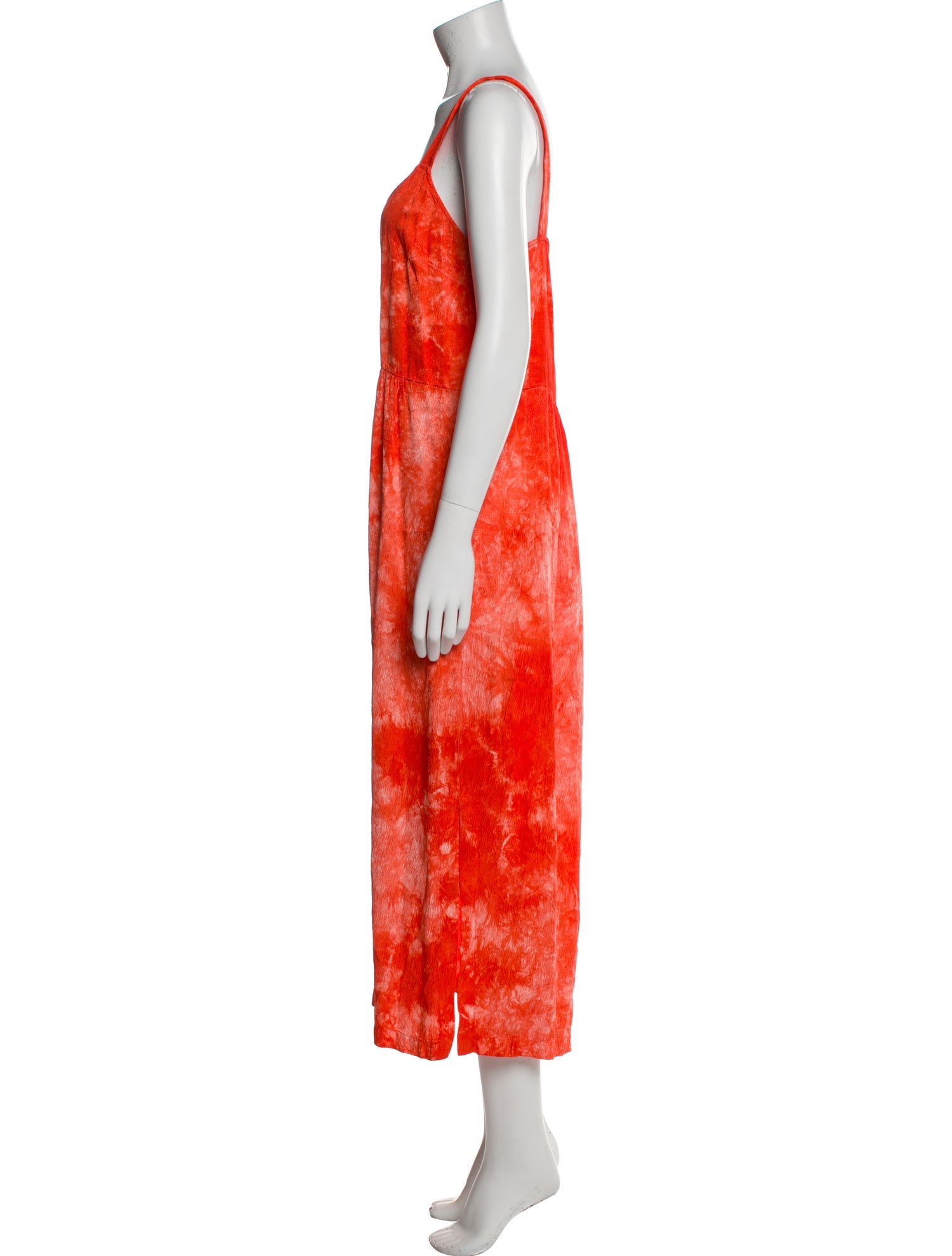 Raquel Allegra Printed Long Dress