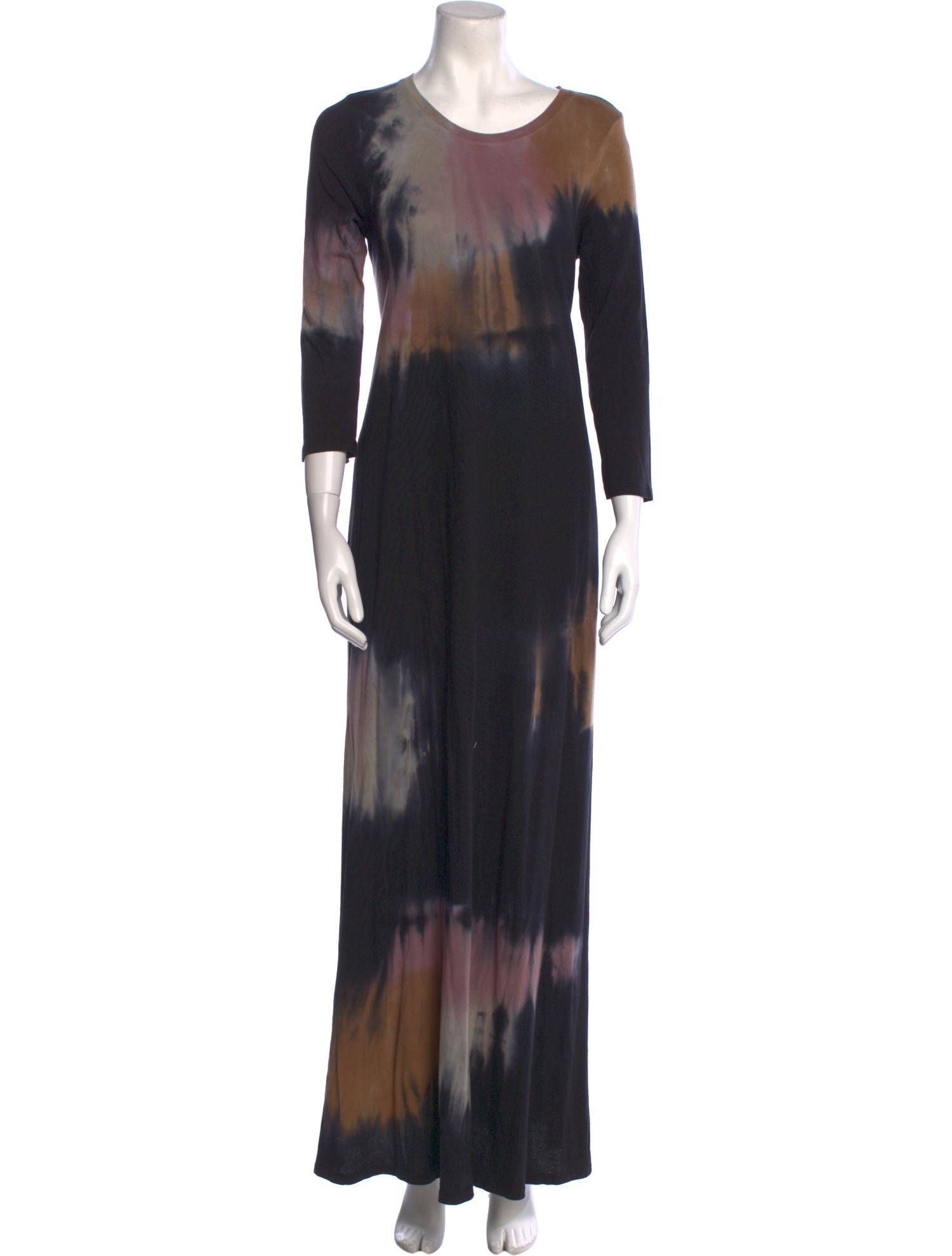 Raquel Allegra Tie-Dye Print Long Dress w/ Tags