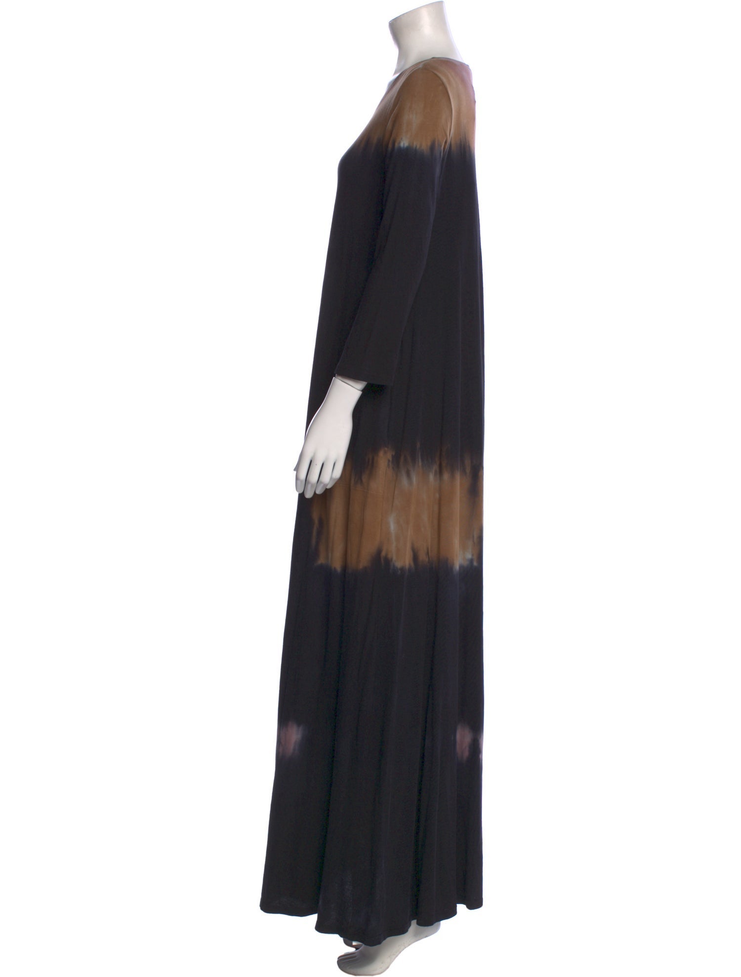 Raquel Allegra Tie-Dye Print Long Dress w/ Tags