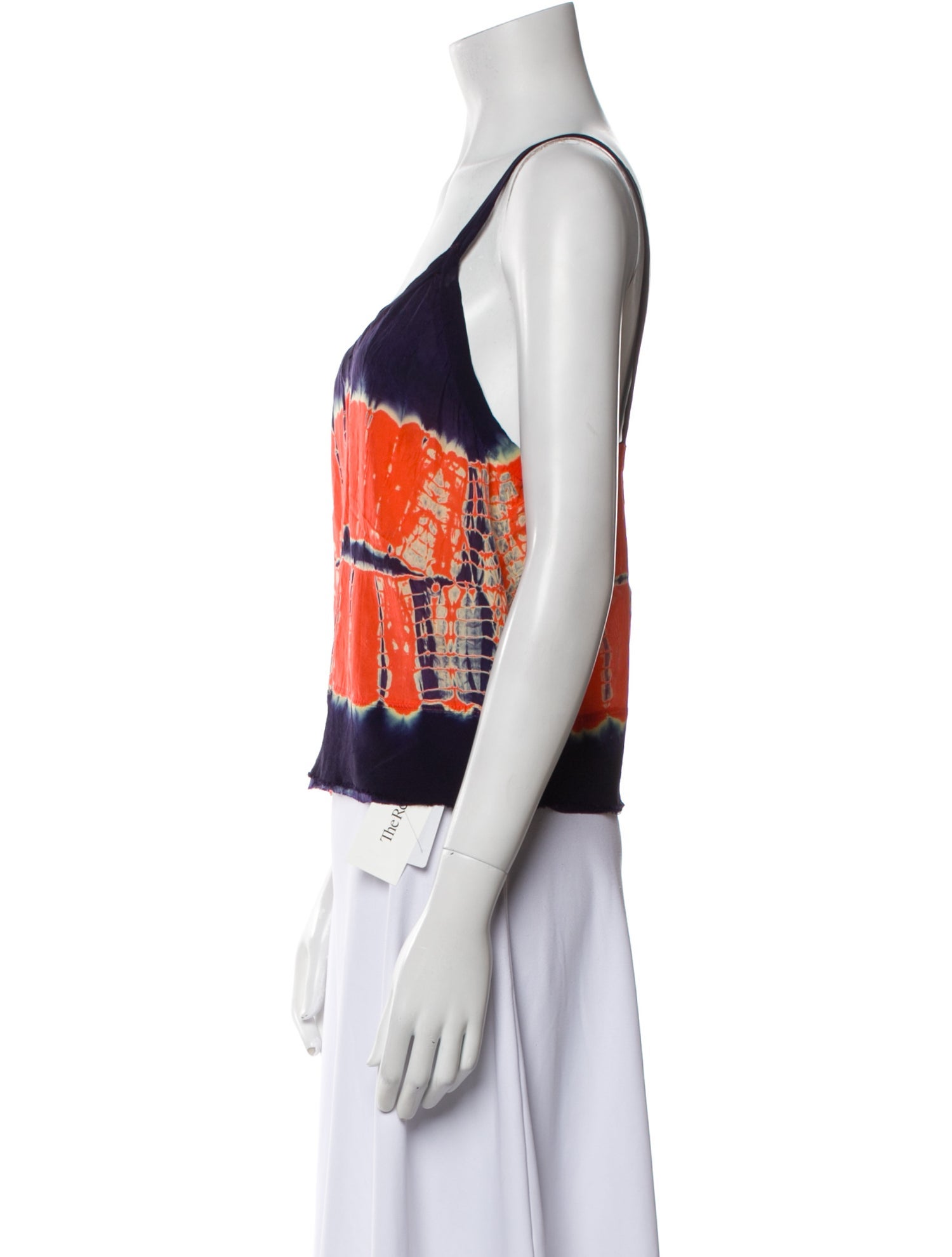 Raquel Allegra Silk Striped Top