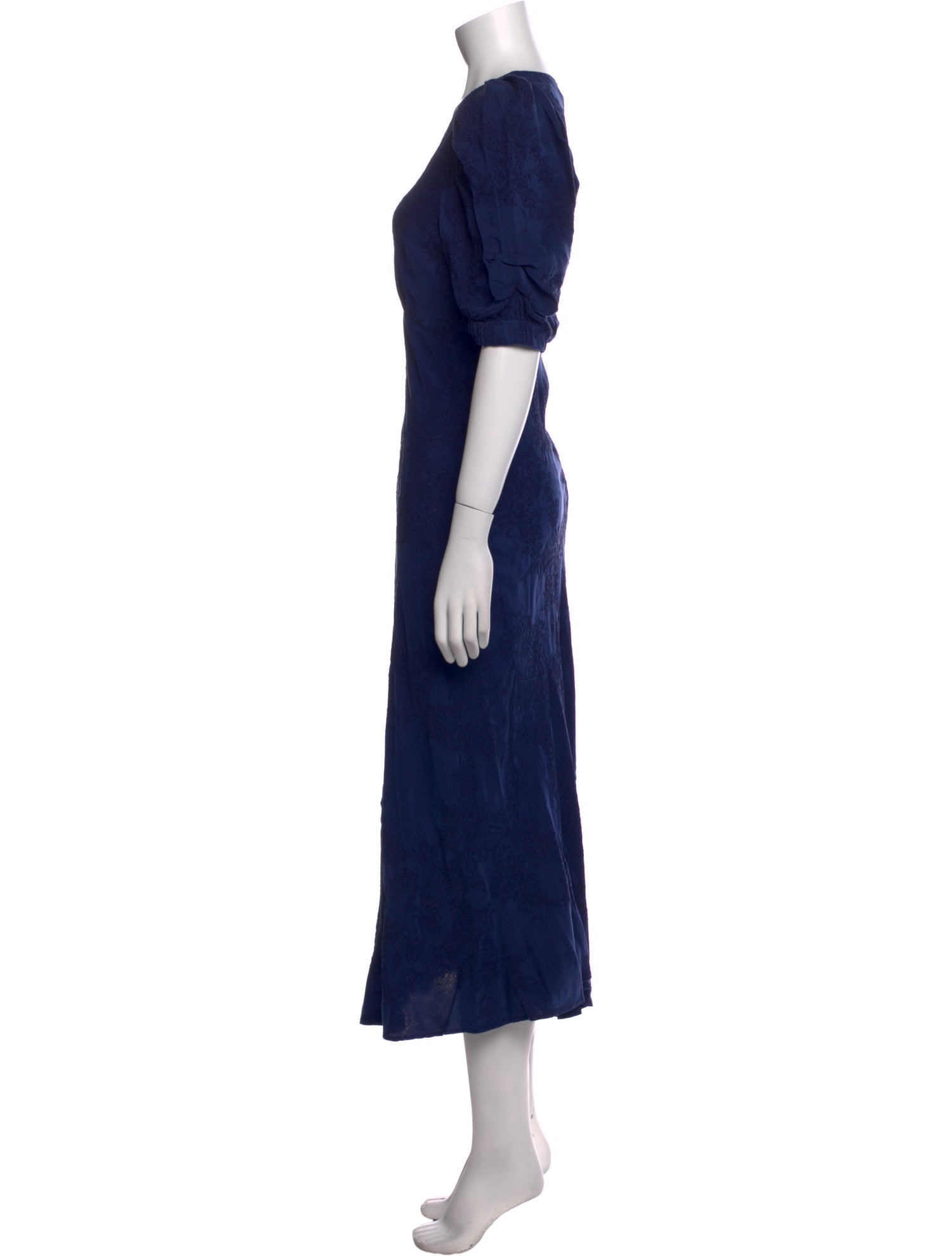 Raquel Allegra V-Neck Long Dress