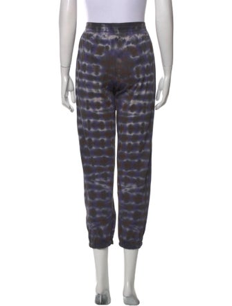 Raquel Allegra Tie-Dye Print Skinny Leg Pants