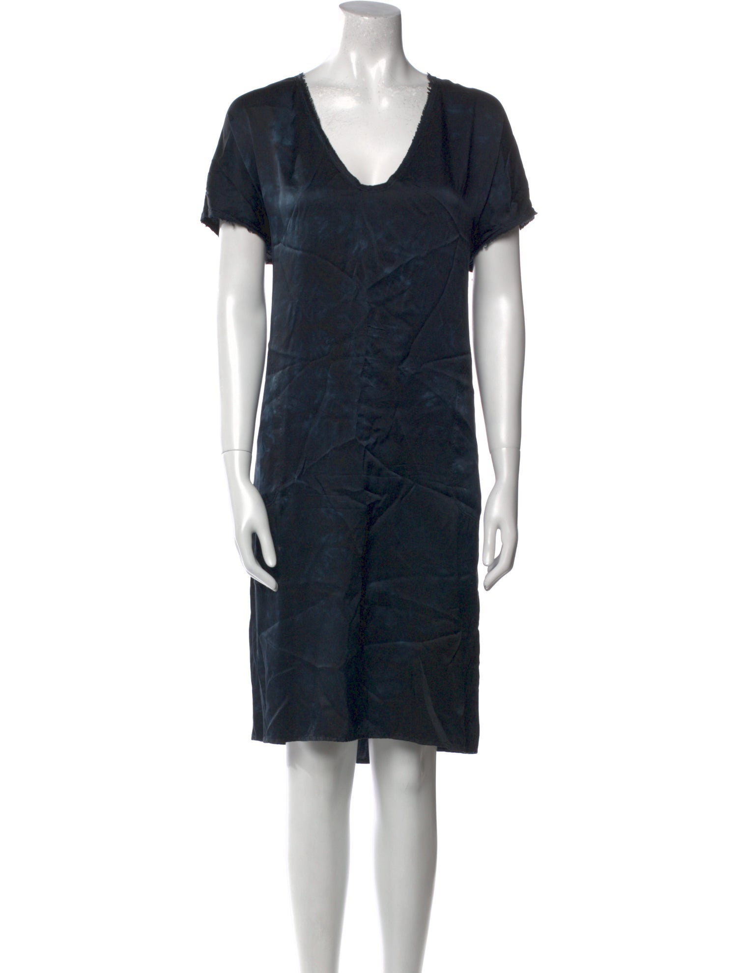 Raquel Allegra Silk Knee-Length Dress