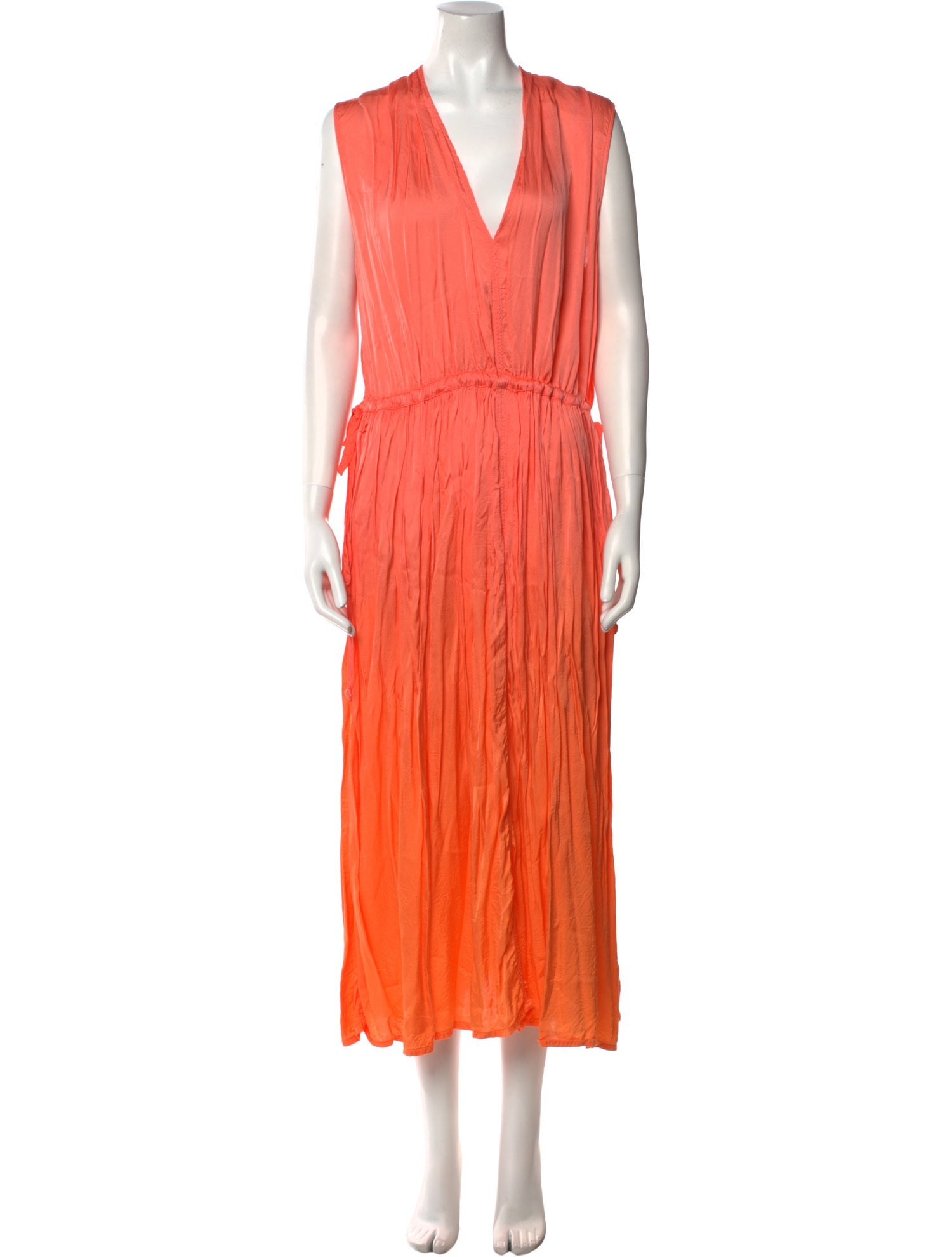 Raquel Allegra V-Neck Long Dress