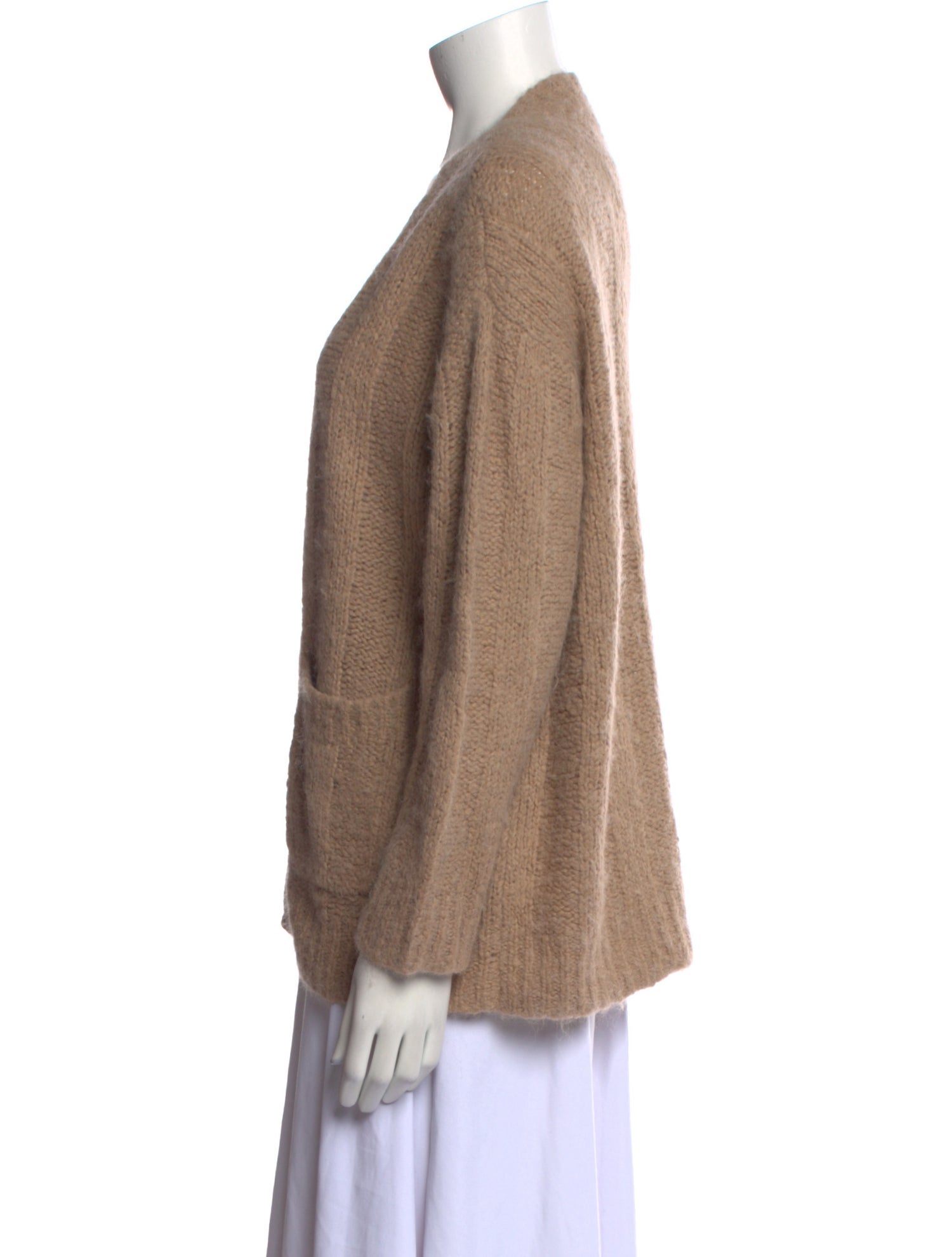Raquel Allegra Alpaca V-Neck Sweater