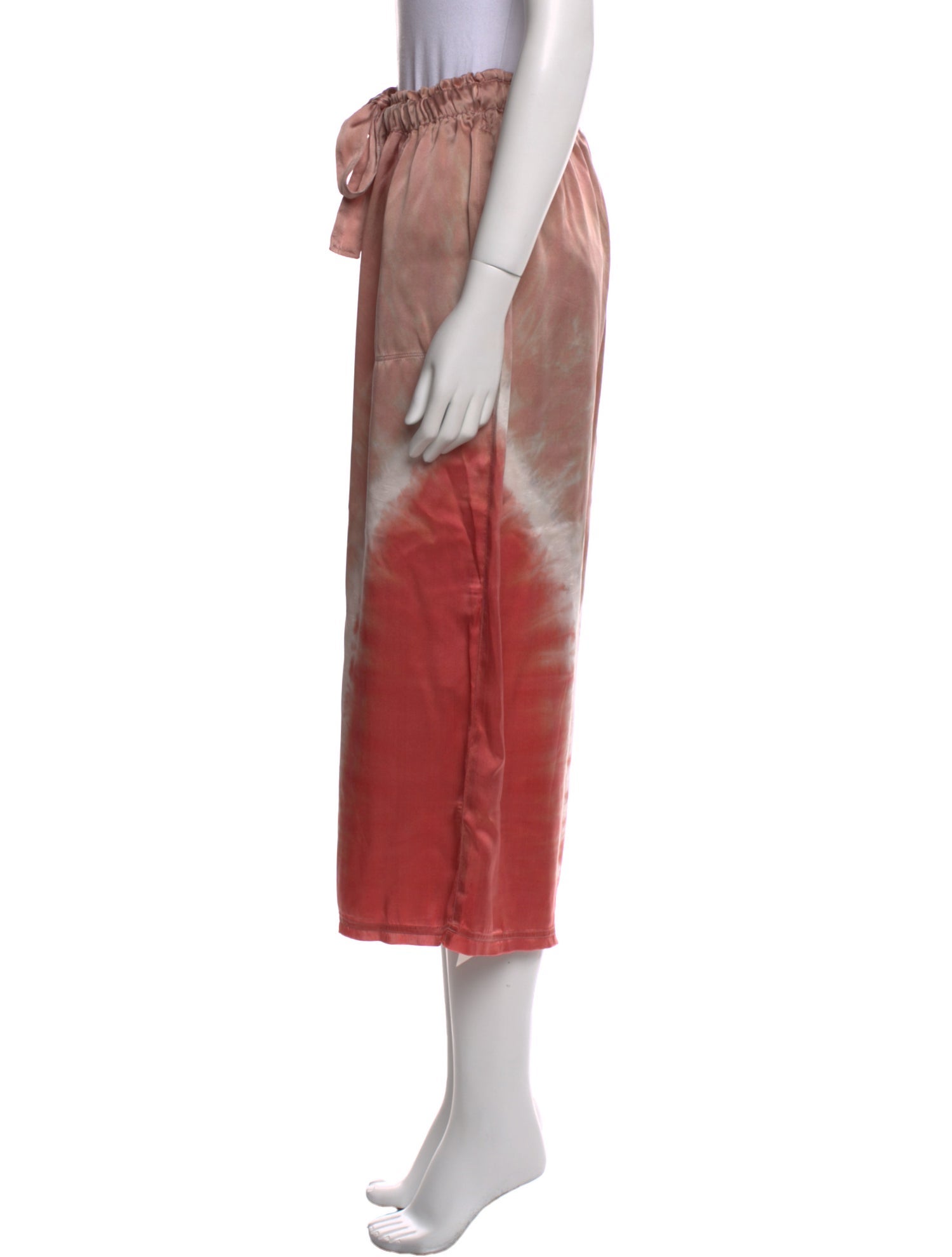 Raquel Allegra Silk Wide Leg Pants