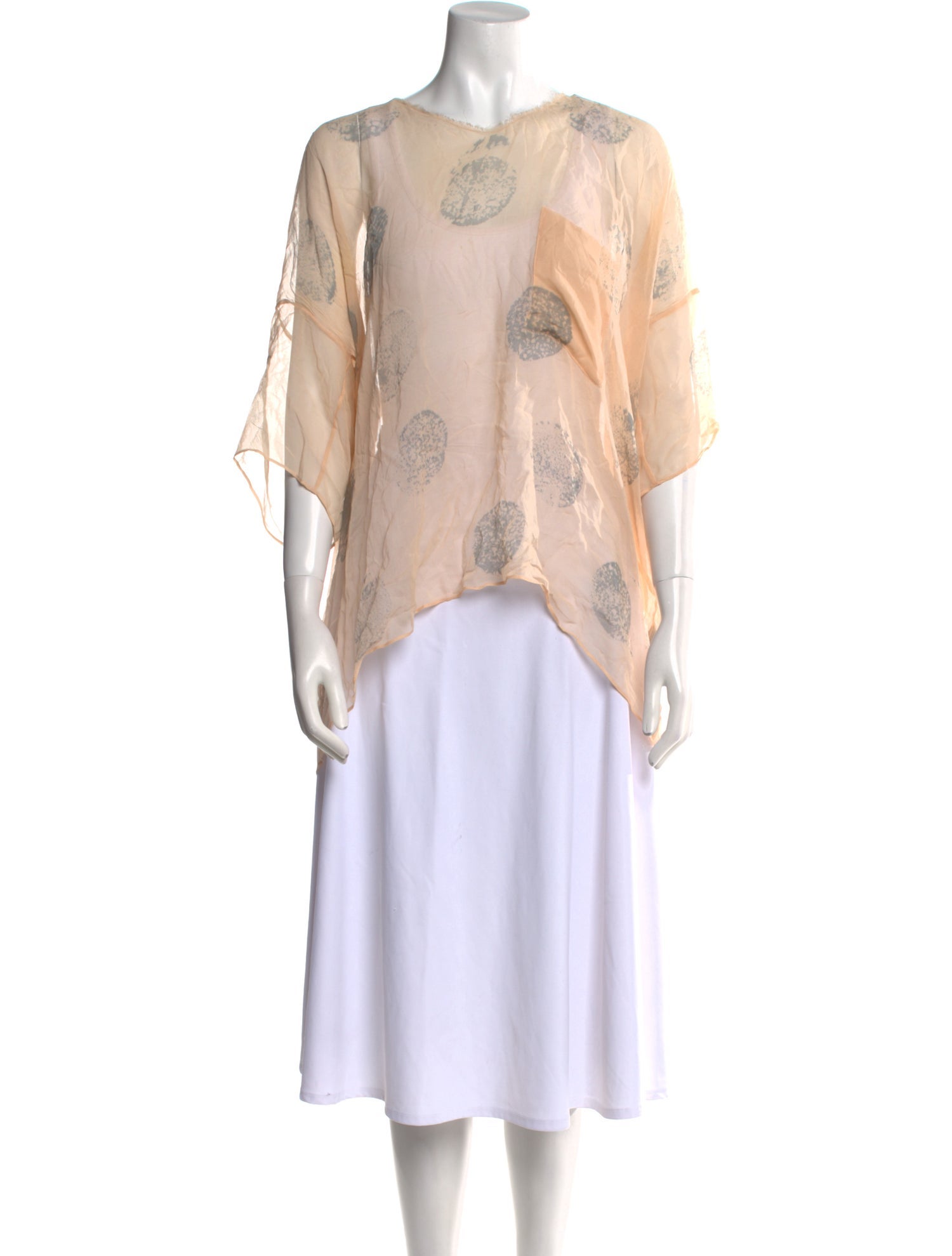 Raquel Allegra Silk Printed Blouse