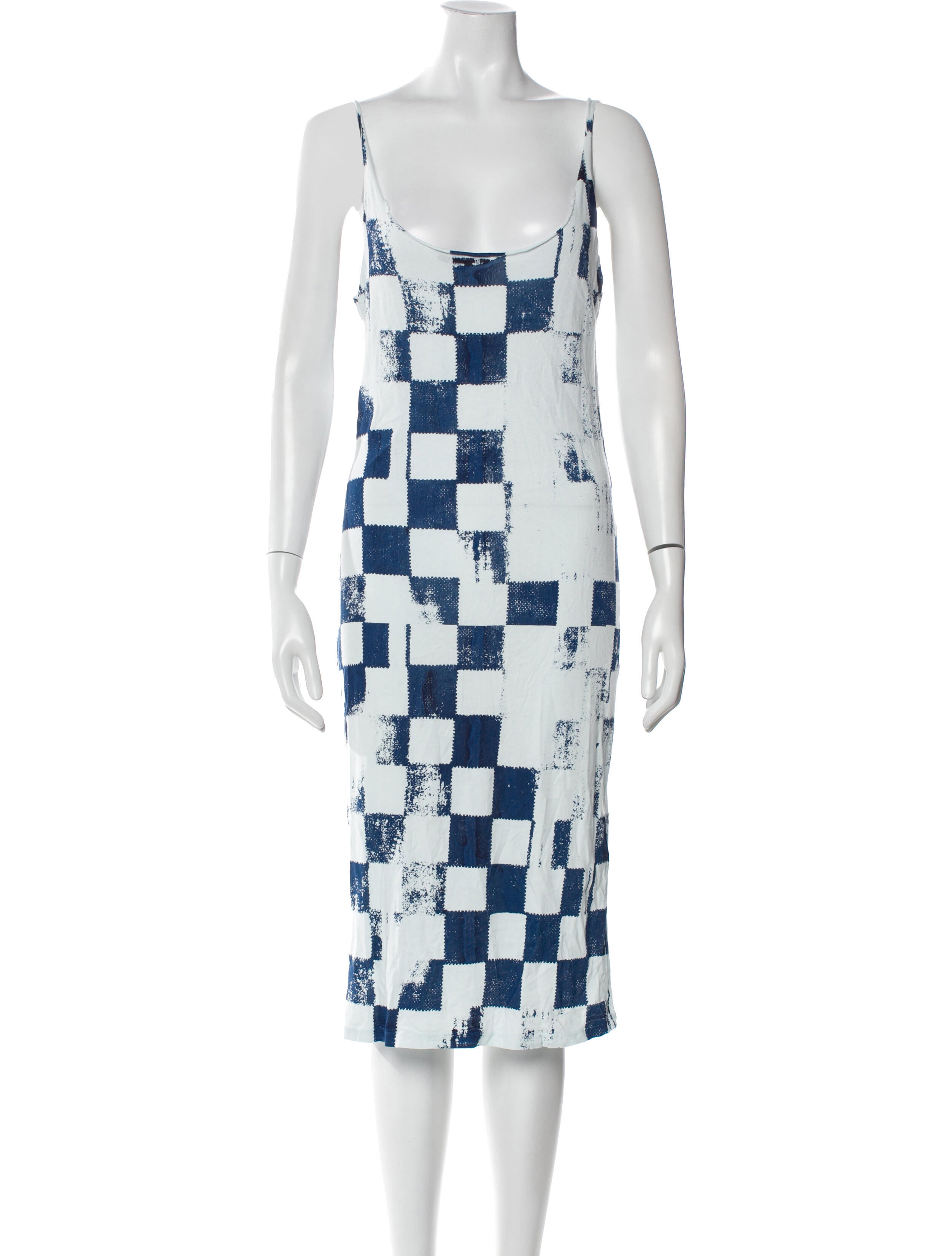 Raquel Allegra Printed Midi Length Dress