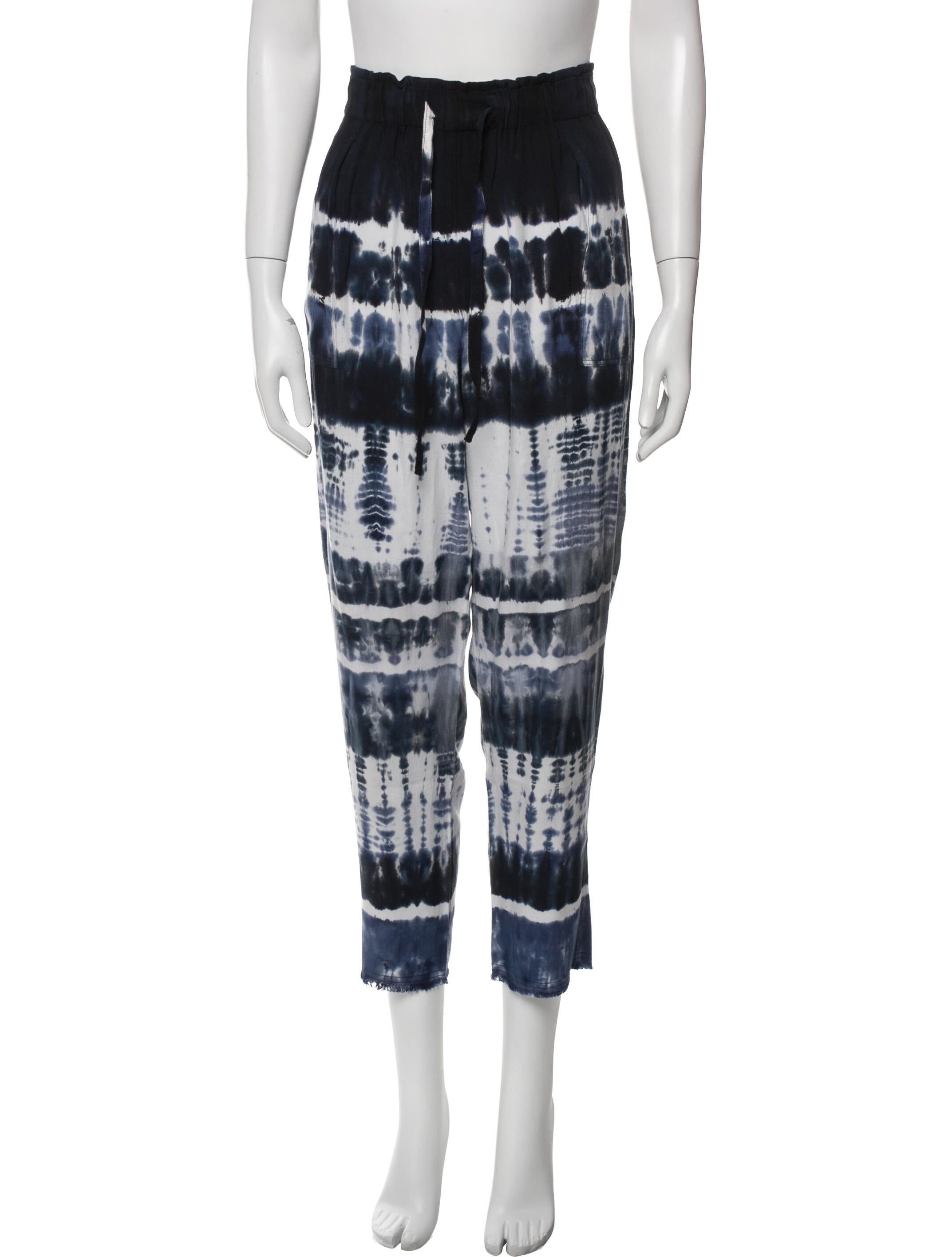 Raquel Allegra Tie-Dye Print Sweatpants