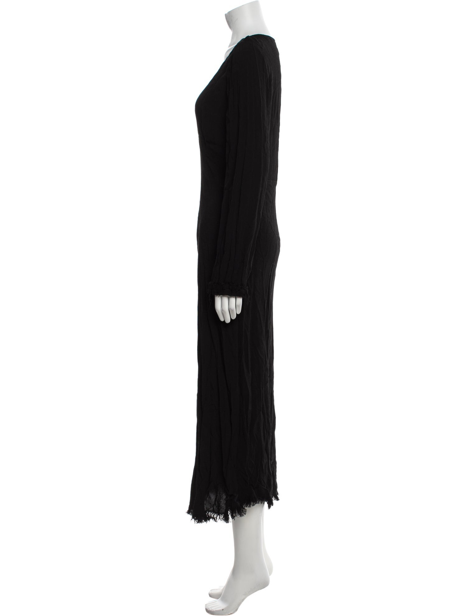 Raquel Allegra V-Neck Long Dress