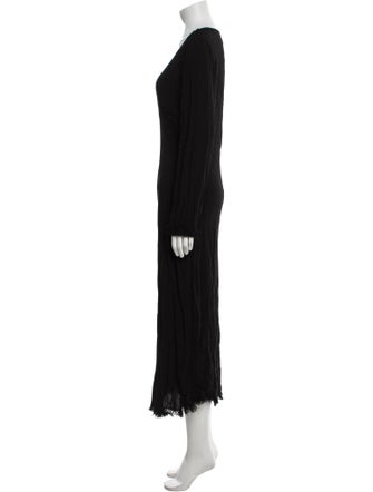 Raquel Allegra V-Neck Long Dress