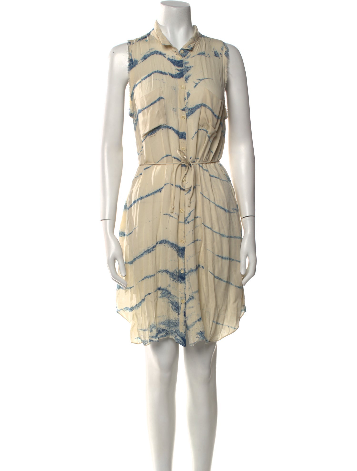 Raquel Allegra Silk Knee-Length Dress