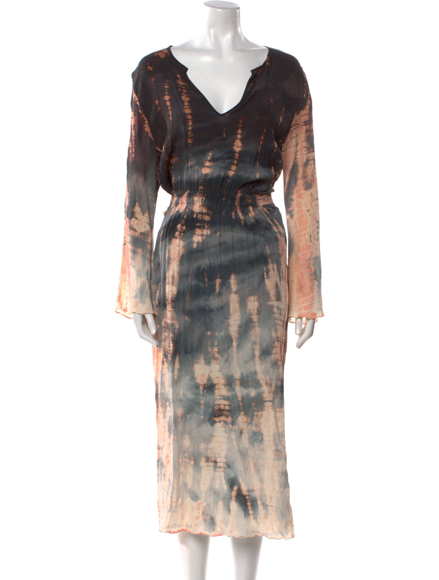 Raquel Allegra Silk Long Dress