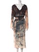 Raquel Allegra Silk Long Dress