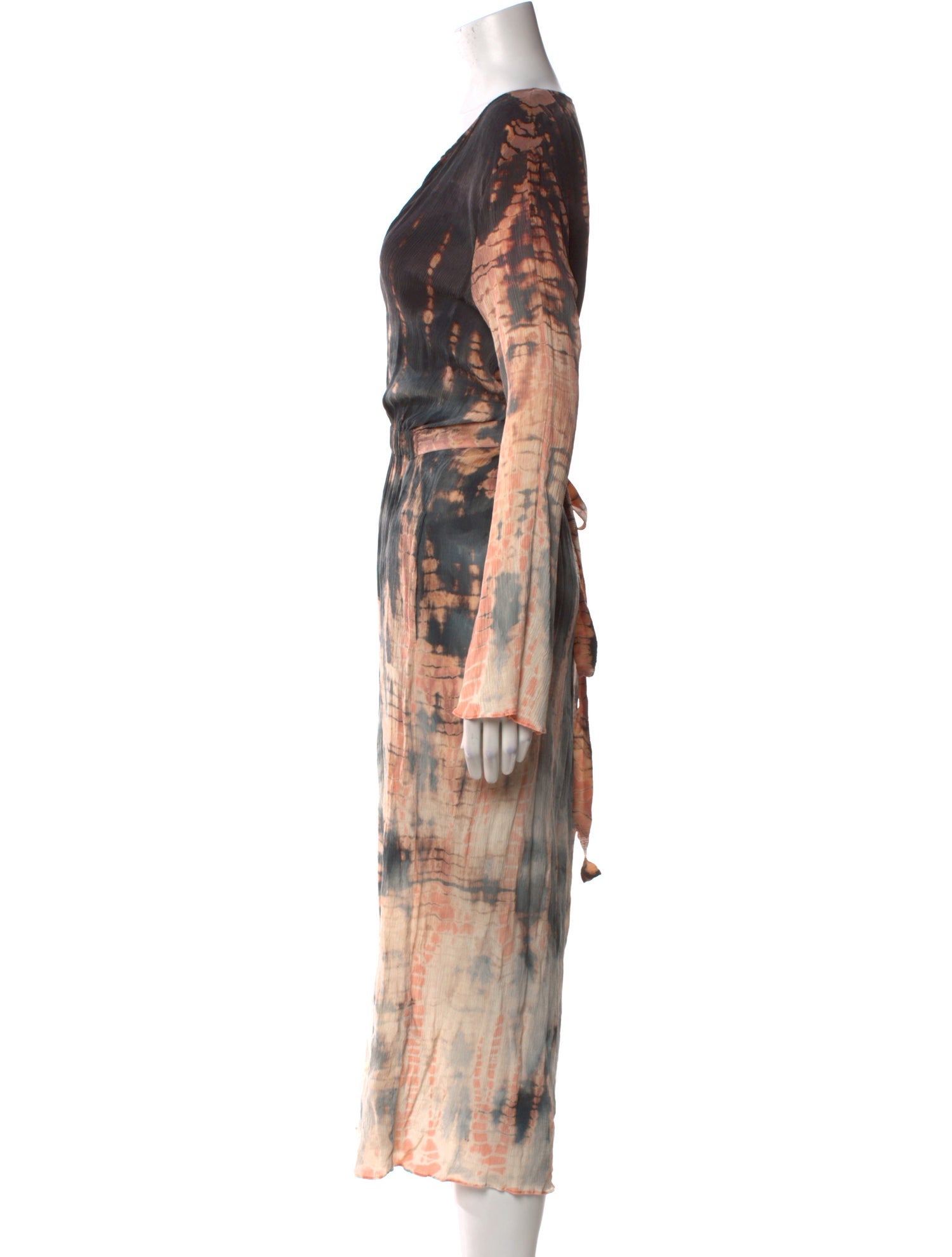 Raquel Allegra Silk Long Dress