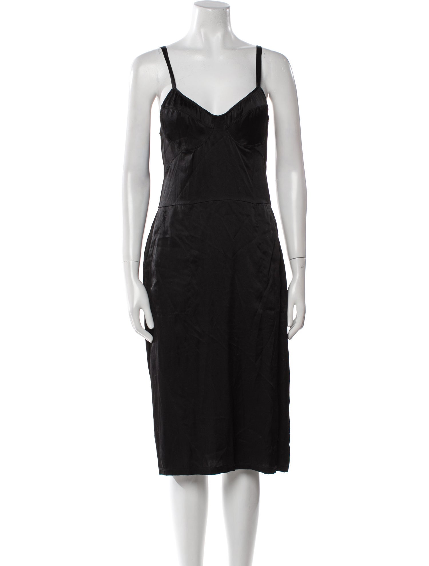 Raquel Allegra Silk Midi Length Dress