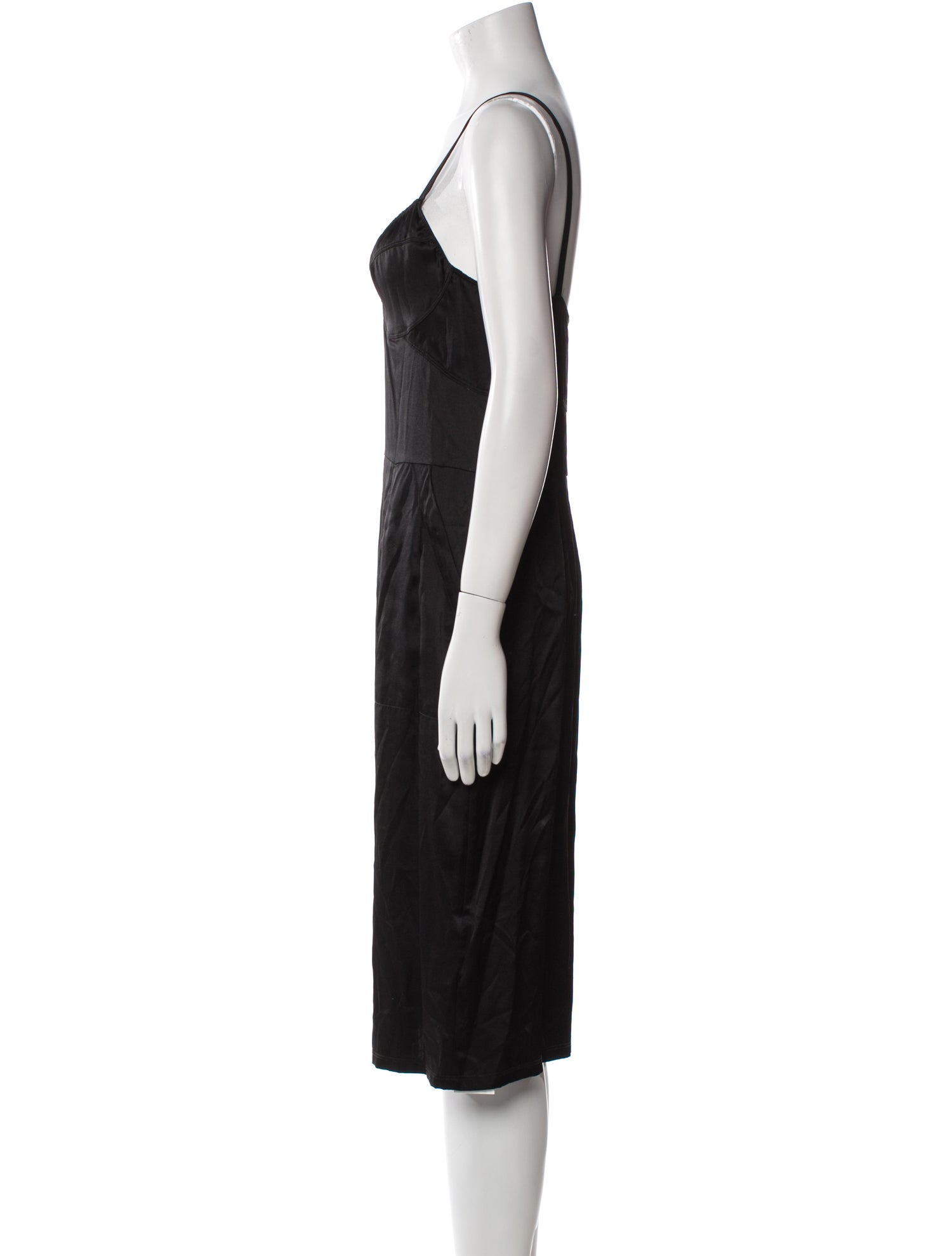 Raquel Allegra Silk Midi Length Dress