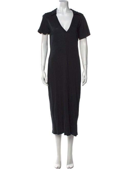 Raquel Allegra V-Neck Long Dress