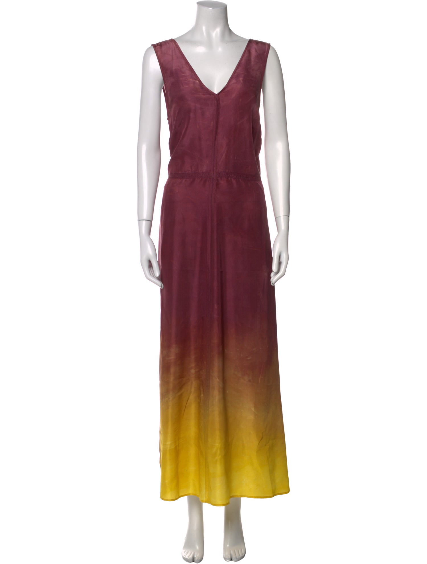 Raquel Allegra Silk Long Dress