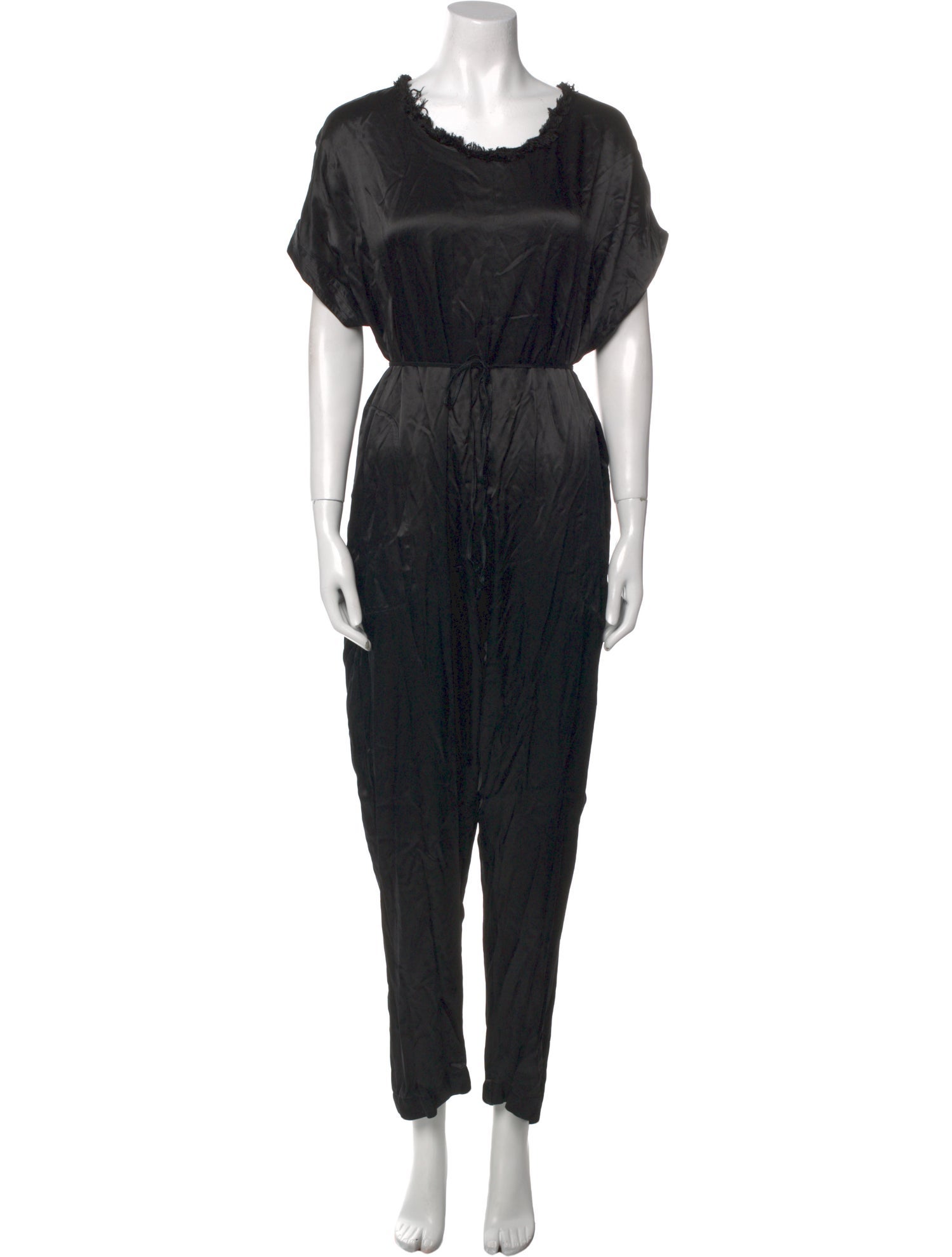 Raquel Allegra Scoop Neck Jumpsuit
