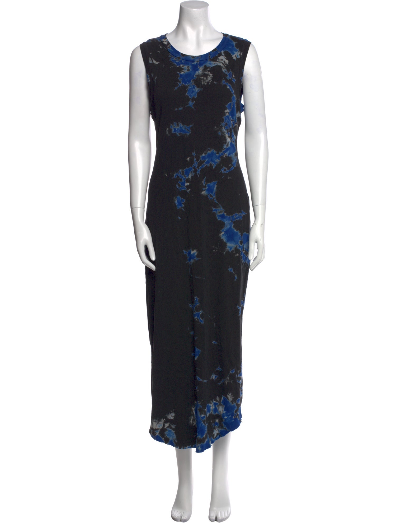 Raquel Allegra Tie-Dye Print Long Dress
