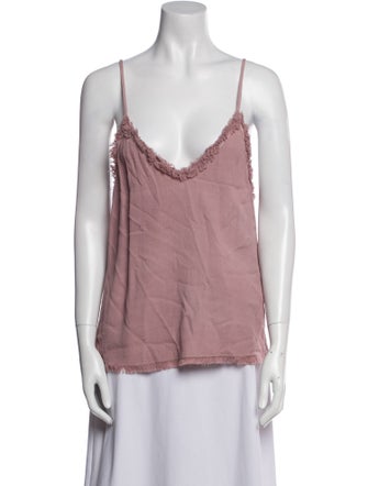 Raquel Allegra V-Neck Sleeveless Top
