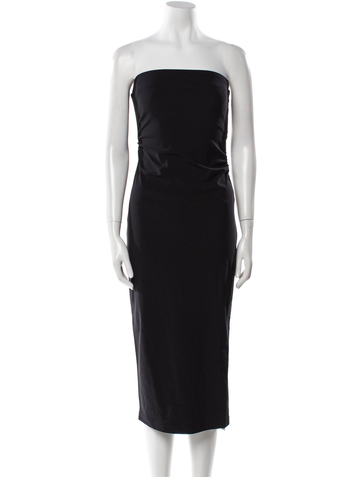 Raquel Allegra Strapless Knee-Length Dress