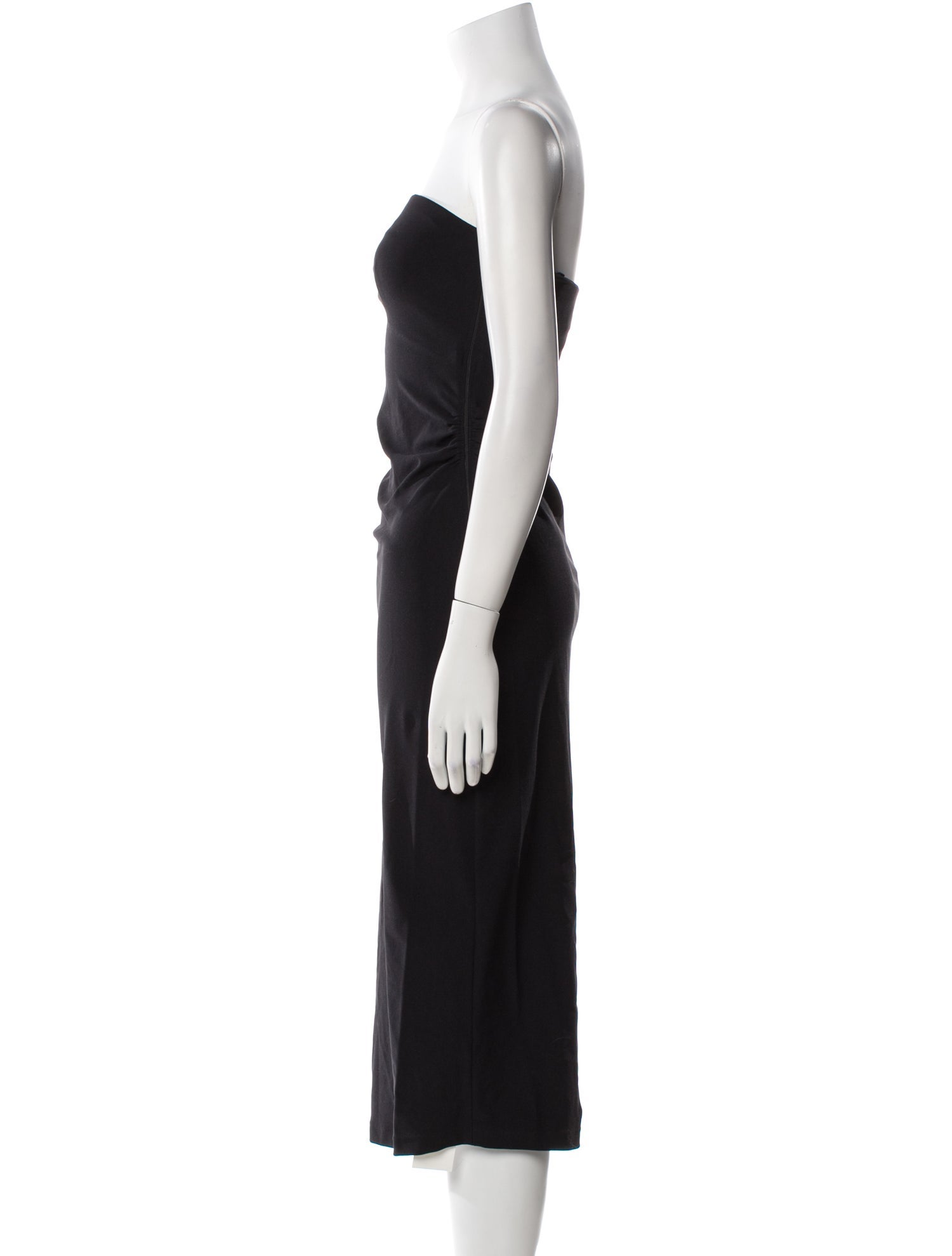 Raquel Allegra Strapless Knee-Length Dress