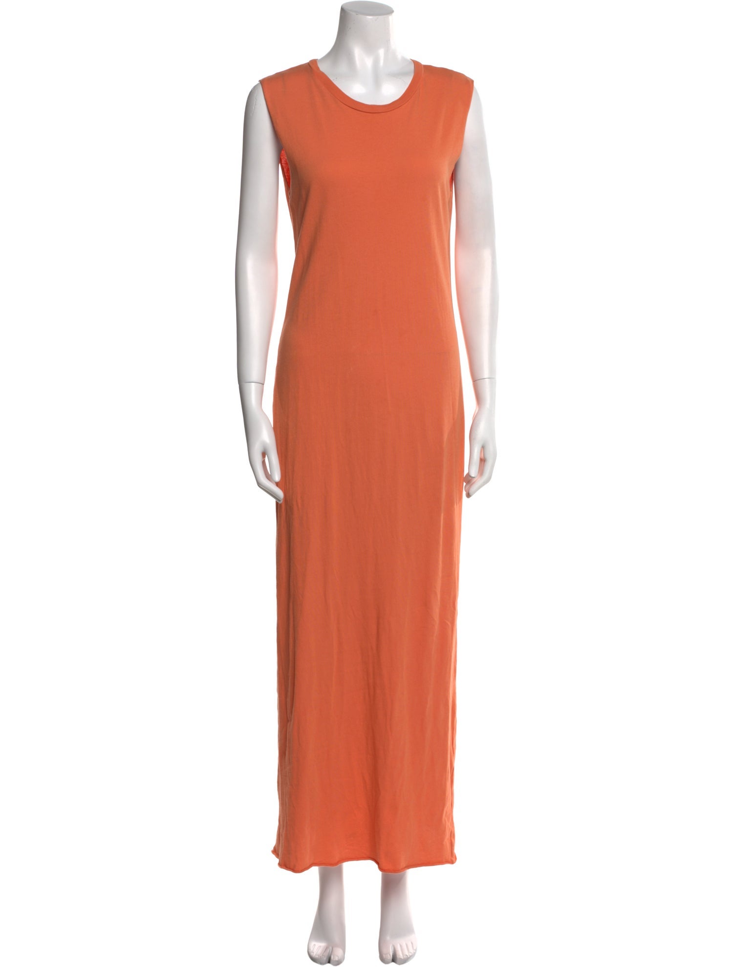 Raquel Allegra Scoop Neck Long Dress