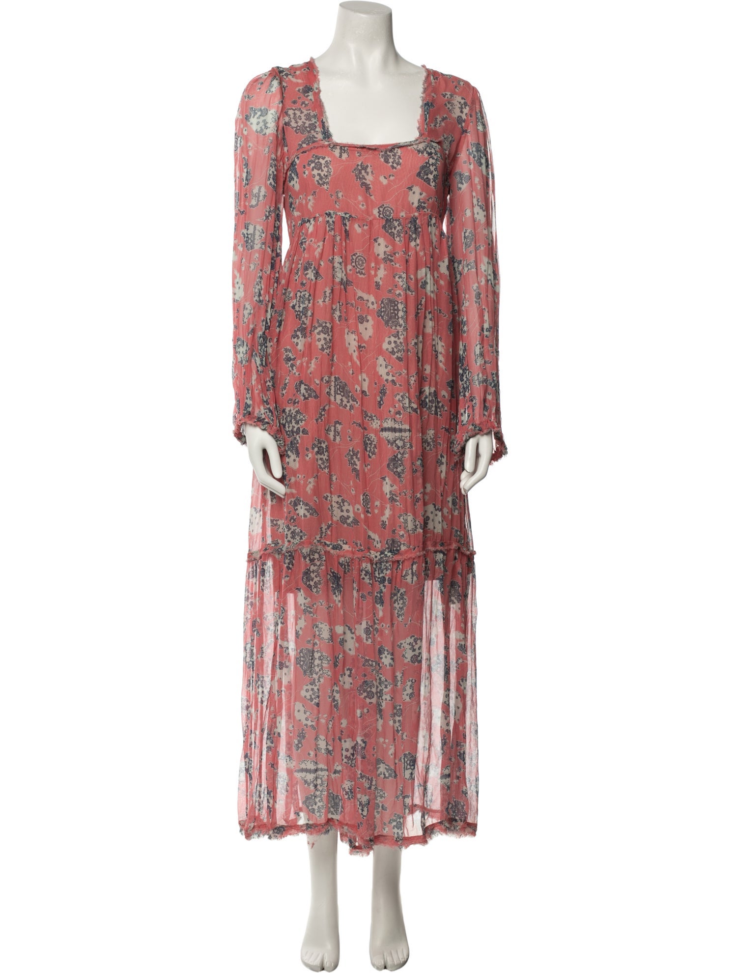 Raquel Allegra Silk Long Dress