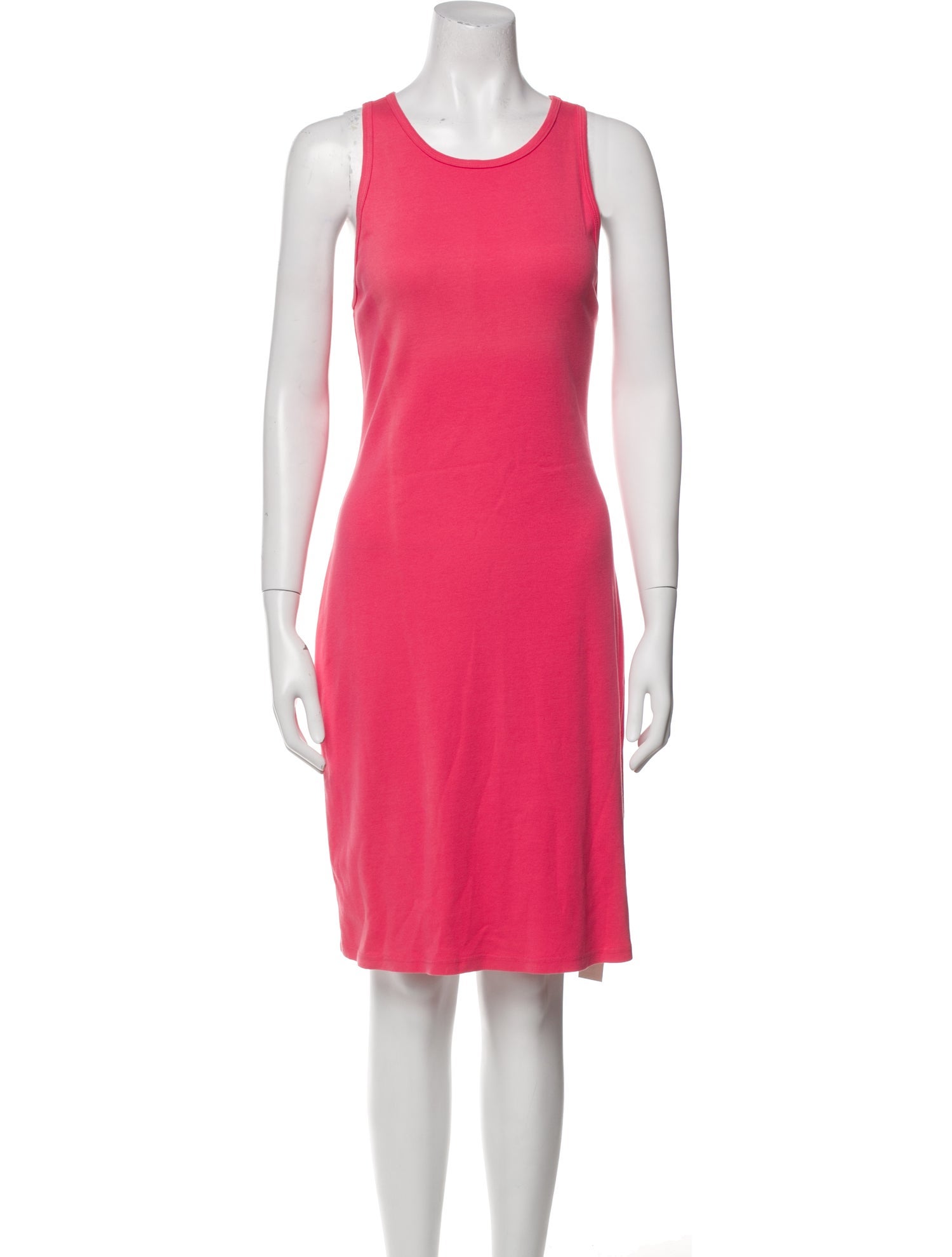 Raquel Allegra Scoop Neck Knee-Length Dress