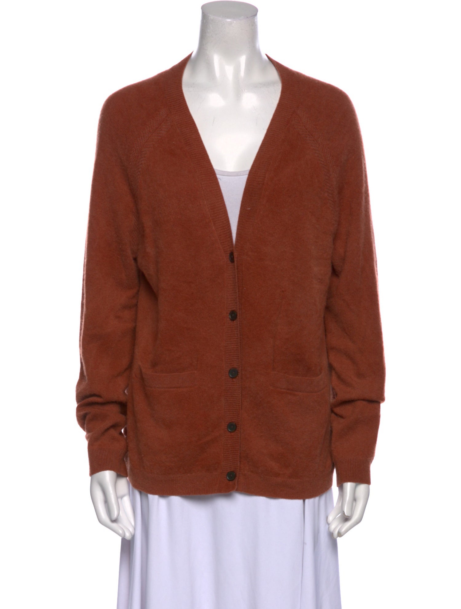 Raquel Allegra Cashmere V-Neck Sweater