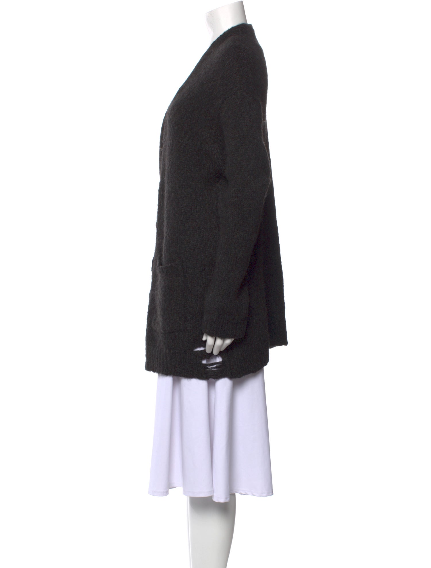 Raquel Allegra Alpaca V-Neck Sweater