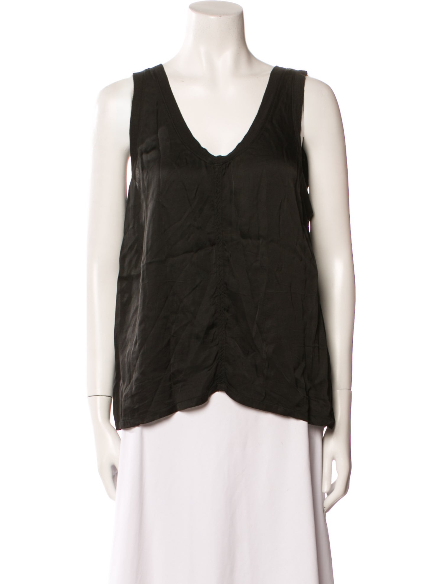 Raquel Allegra V-Neck Sleeveless Top
