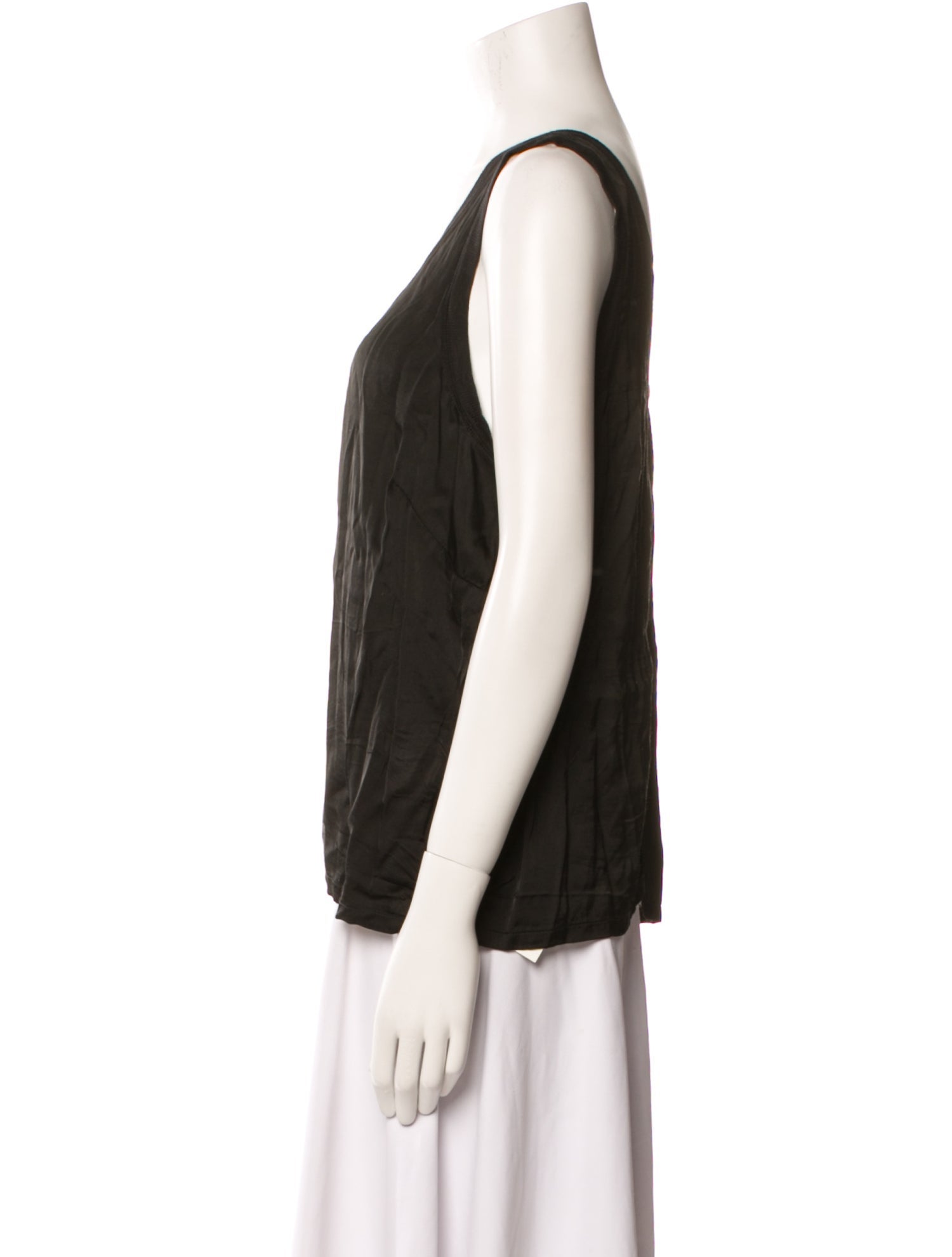 Raquel Allegra V-Neck Sleeveless Top