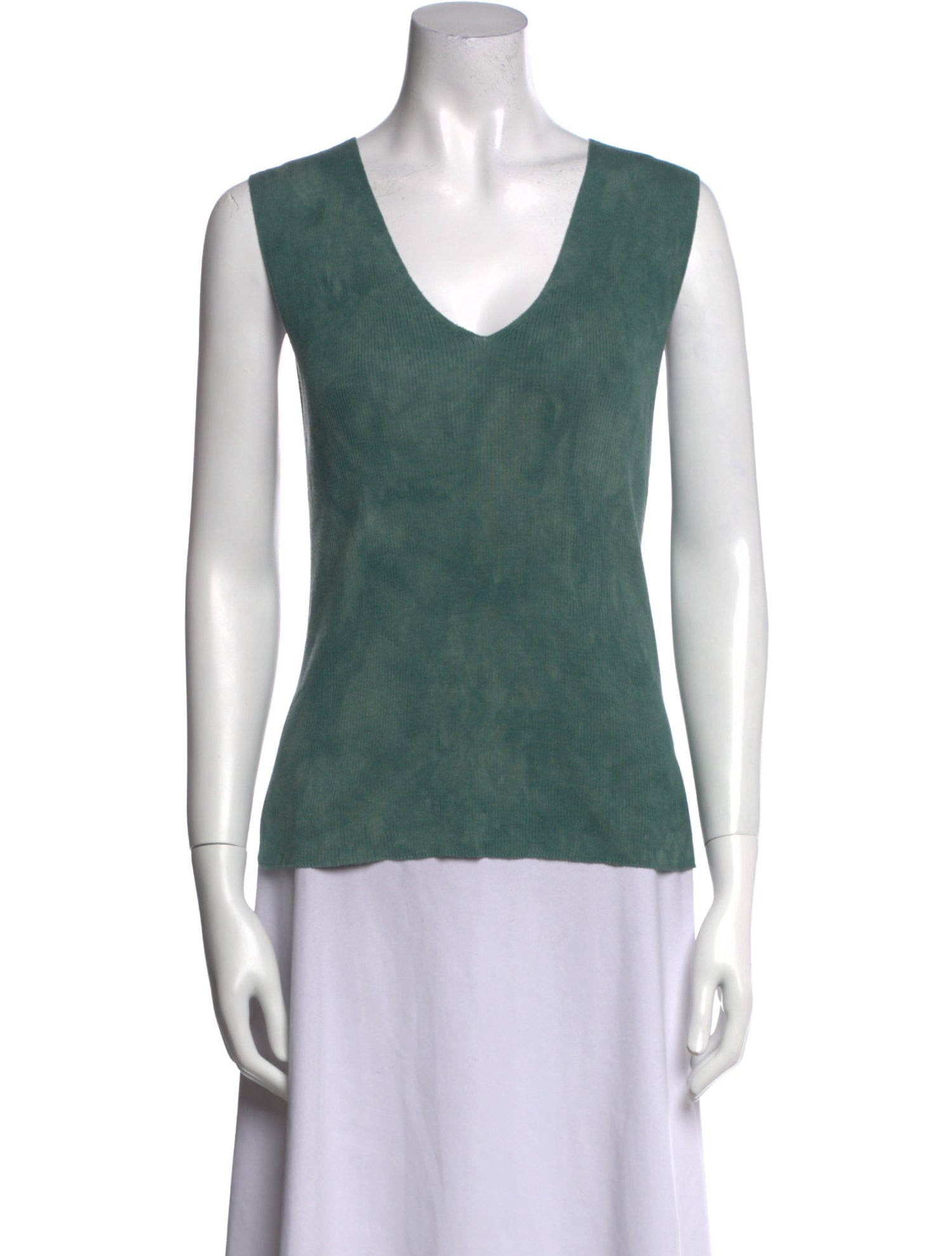 Raquel Allegra V-Neck Sleeveless Top
