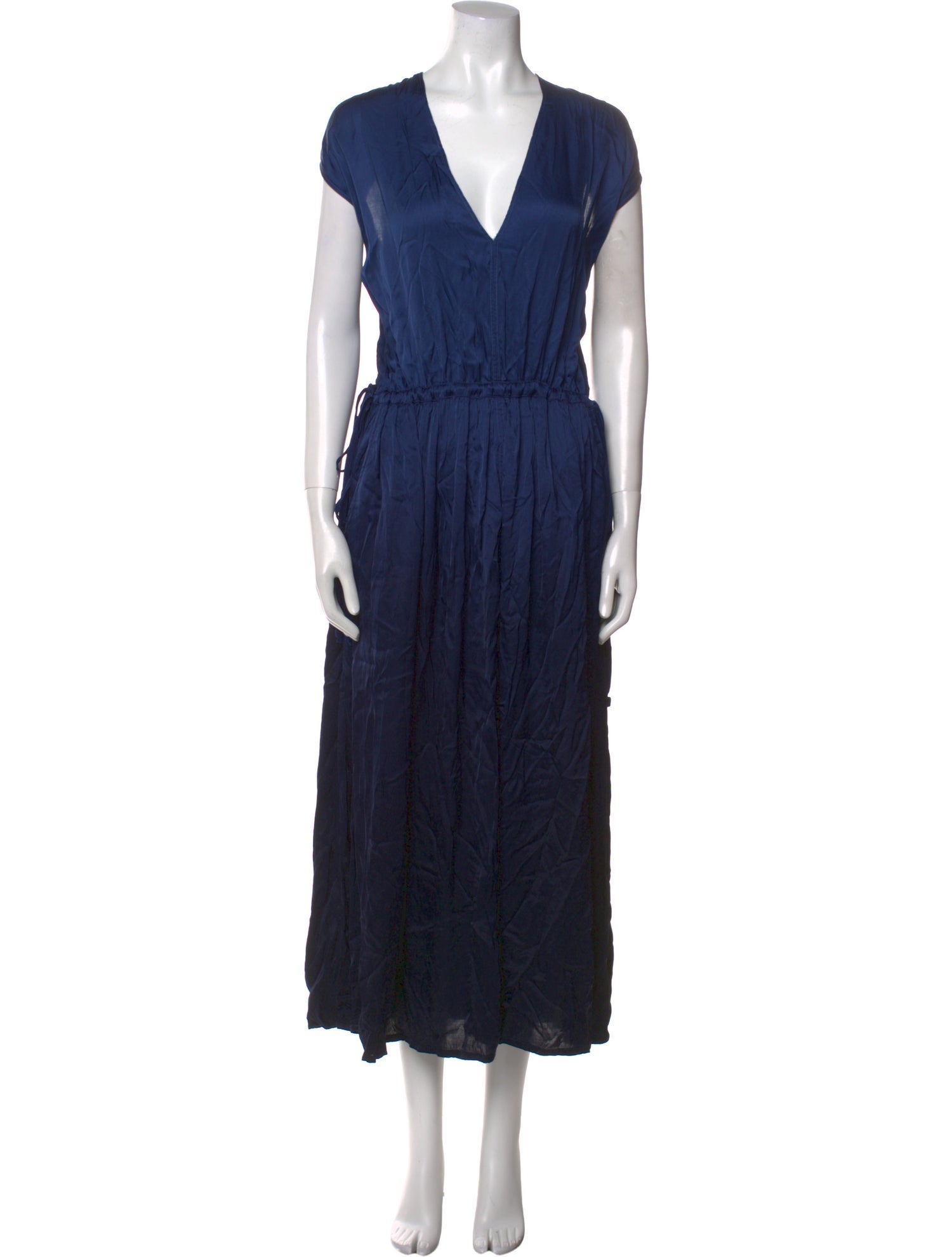 Raquel Allegra V-Neck Long Dress