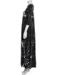 Raquel Allegra Printed Long Dress