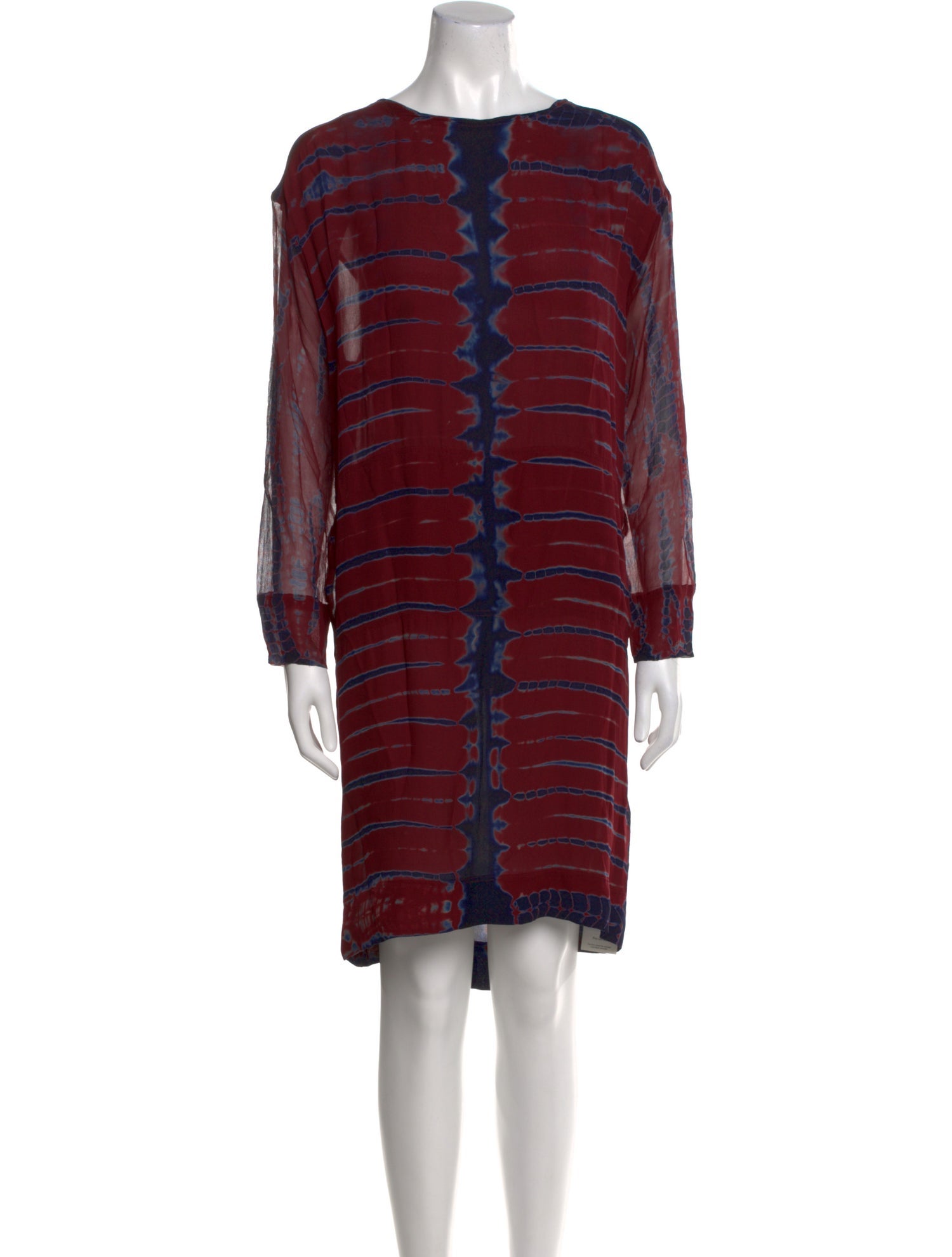 Raquel Allegra Silk Knee-Length Dress