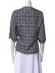 Raquel Allegra Silk Printed Blouse
