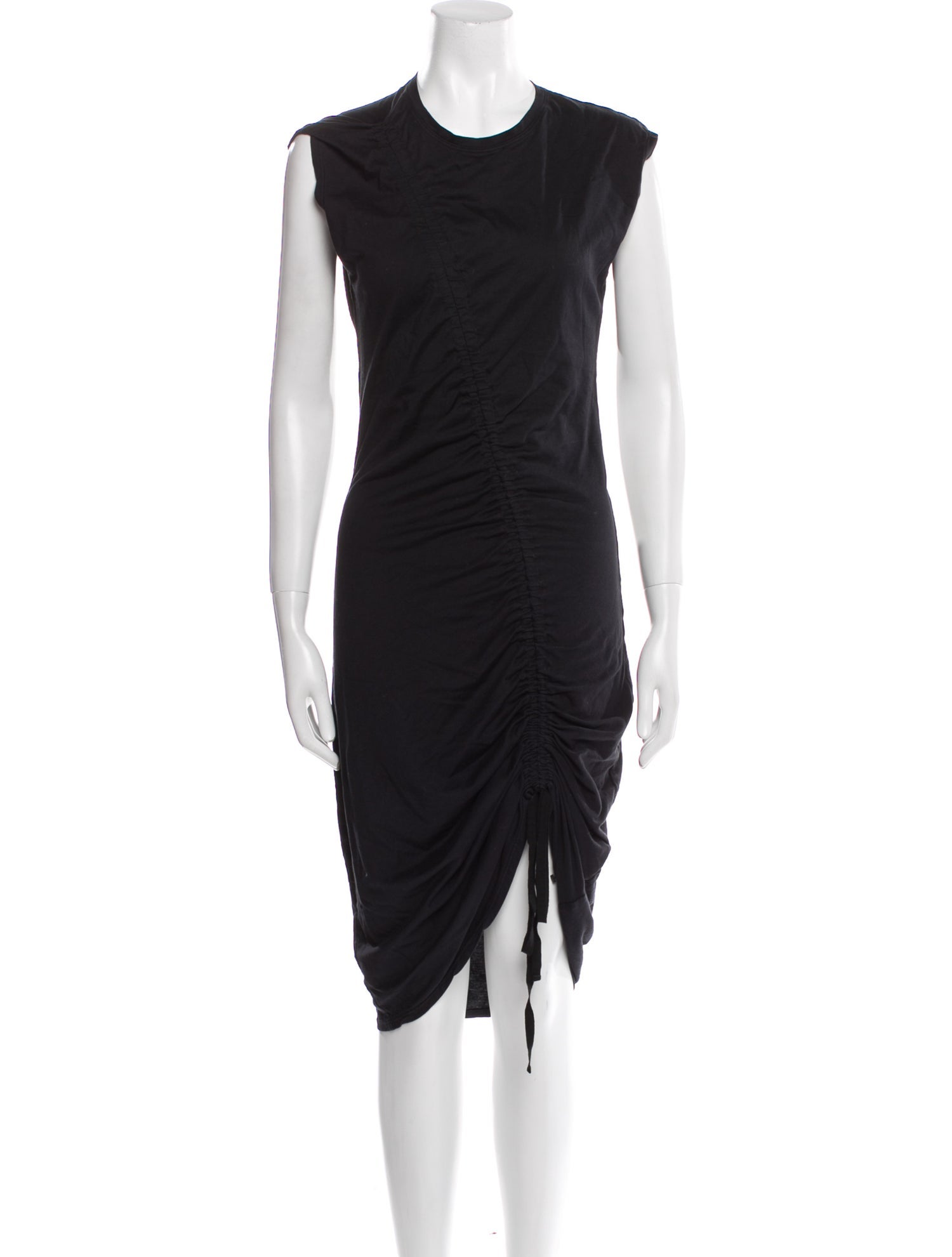 Raquel Allegra Crew Neck Midi Length Dress