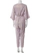 Raquel Allegra Linen V-Neck Jumpsuit