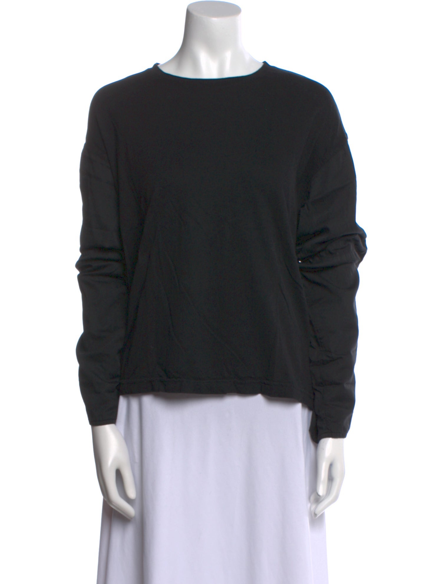Raquel Allegra Crew Neck Long Sleeve Sweatshirt