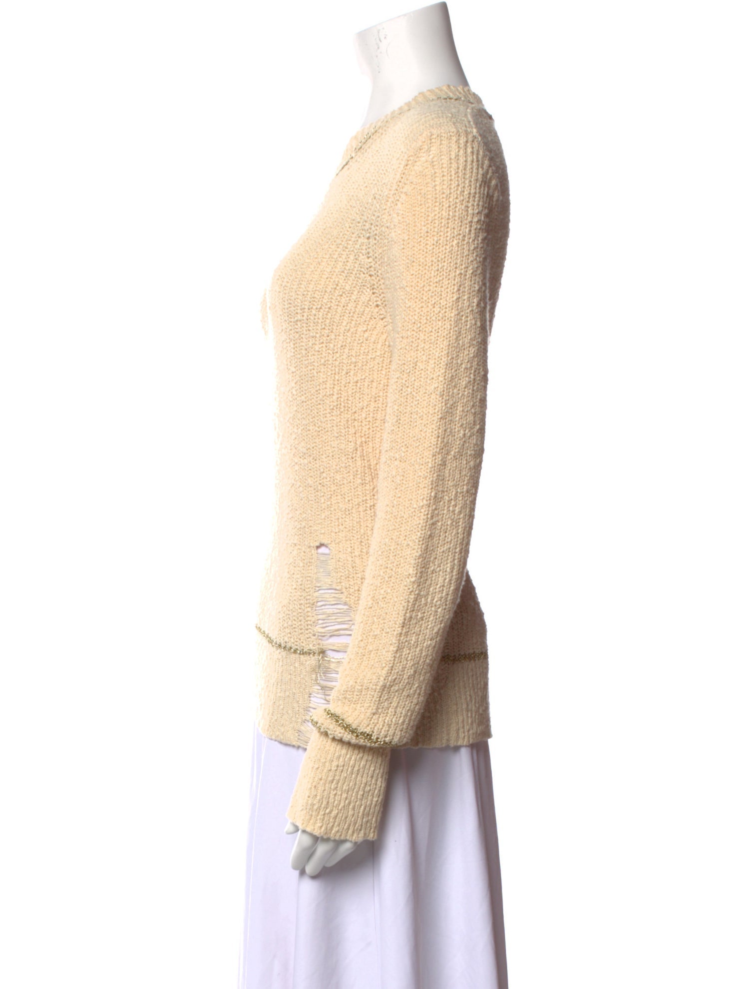 Raquel Allegra Crew Neck Long Sleeve Sweatshirt