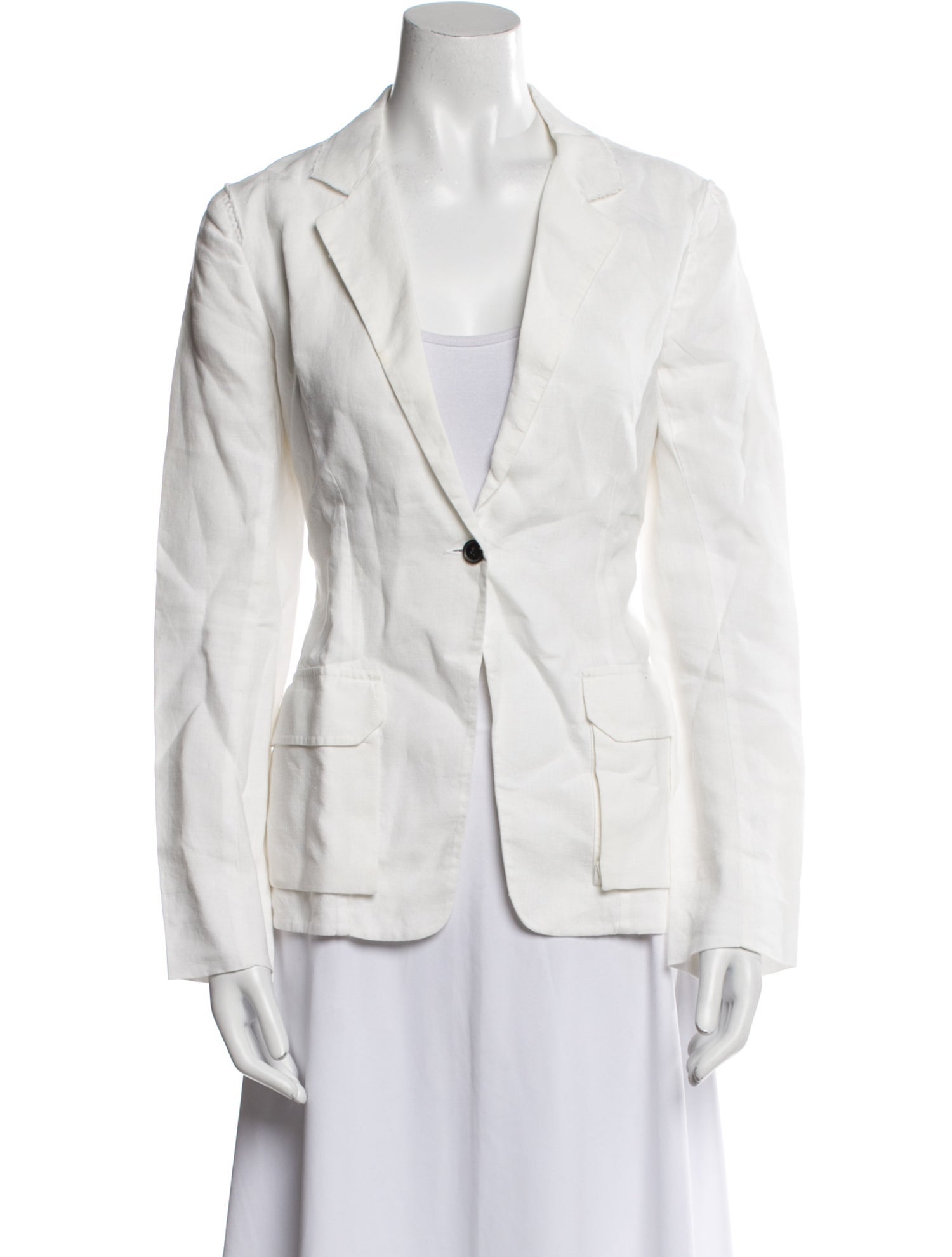 Raquel Allegra Linen Blazer